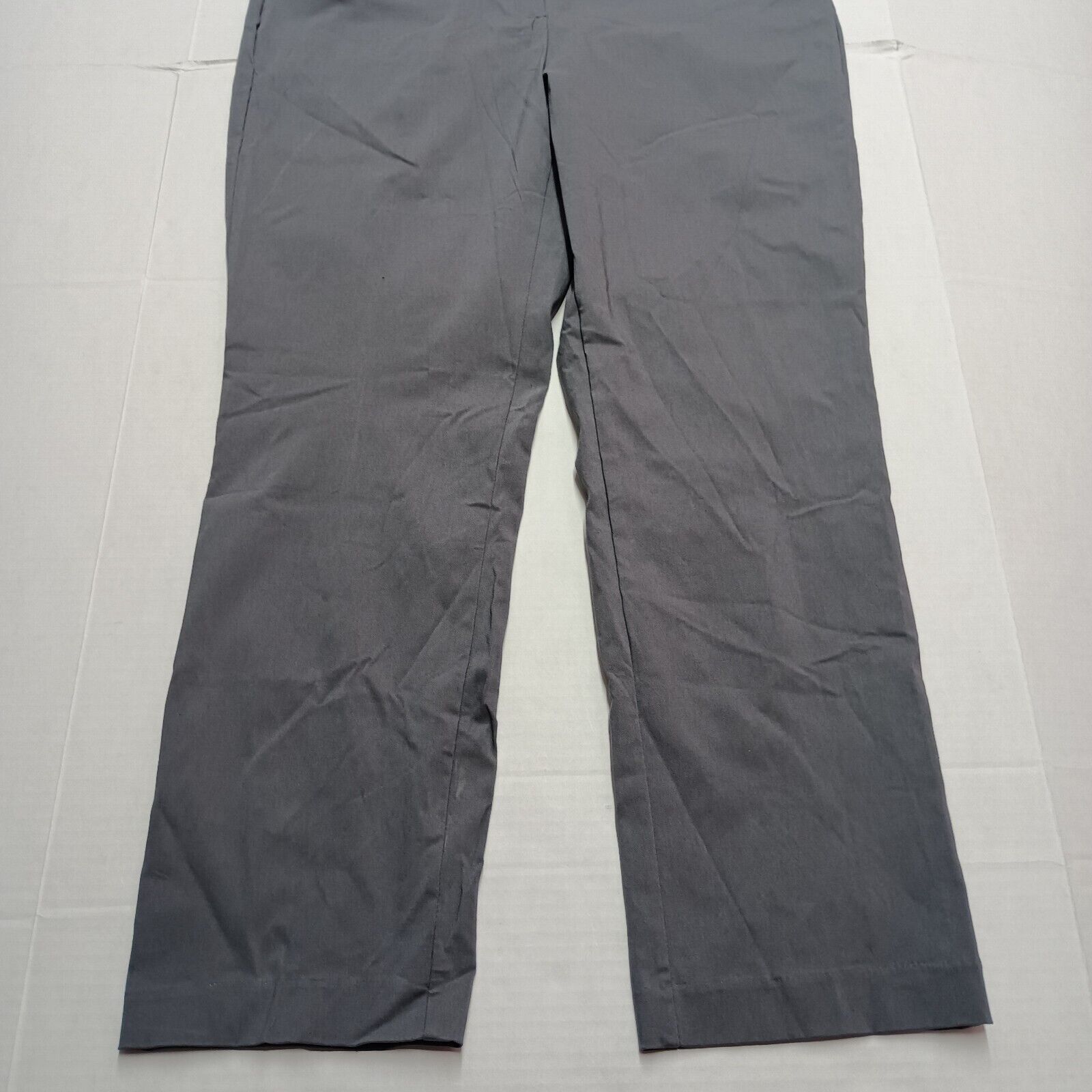 Briggs & Riley Briggs New York Women's Split Waist Pants Size 16 Gray Size 38" / US 16 / IT 52 - 3 Thumbnail