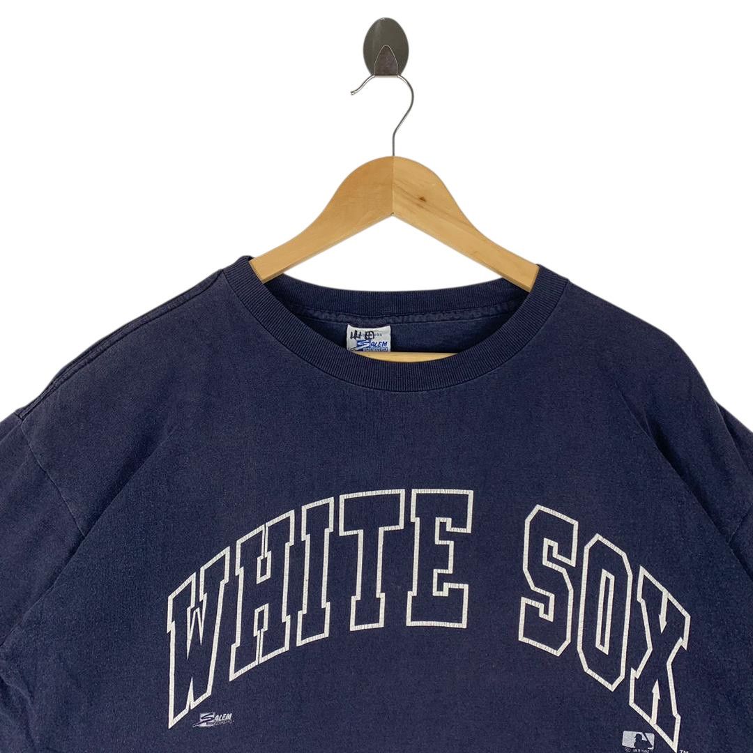 Salem Sportswear Vintage 90s CHICAGO WHITE SOX SALEM sportswear nba tee Size US XL / EU 56 / 4 - 2 Thumbnail
