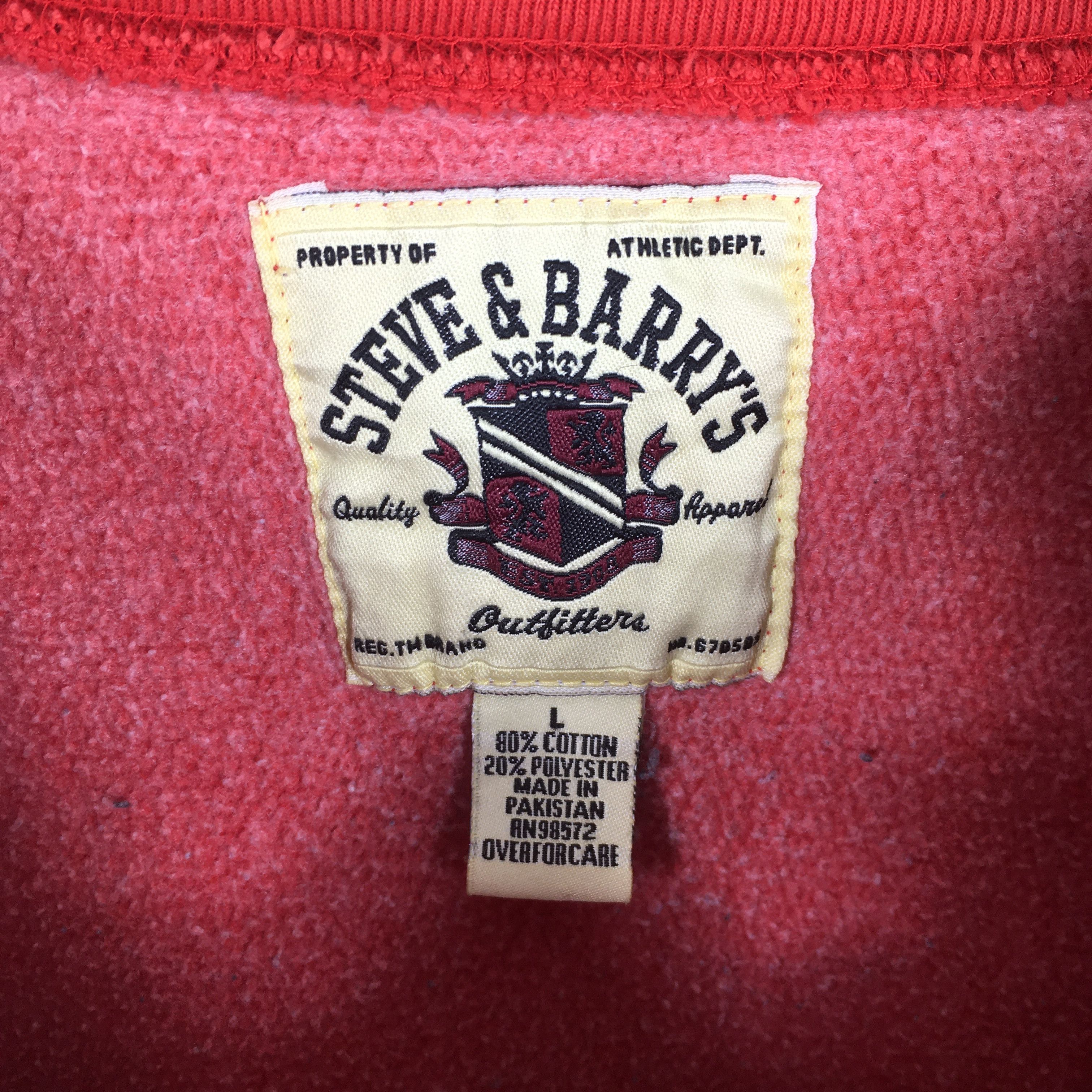 NCAA × Vintage Vintage Cincinnati Bearcats NCAA Red Sweatshirt Large Size US L / EU 52-54 / 3 - 7 Thumbnail
