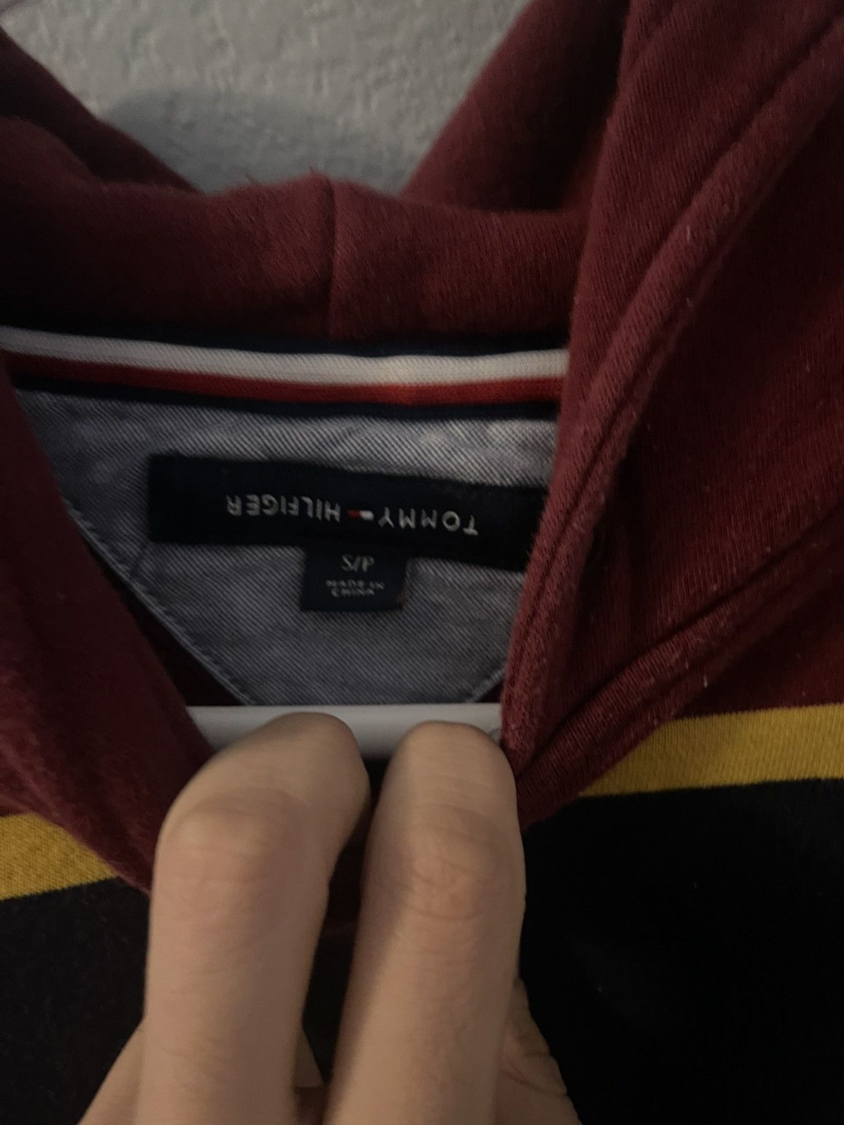 Tommy Hilfiger Tommy Hilfiger Striped Hoodie Size US S / EU 44-46 / 1 - 2 Thumbnail