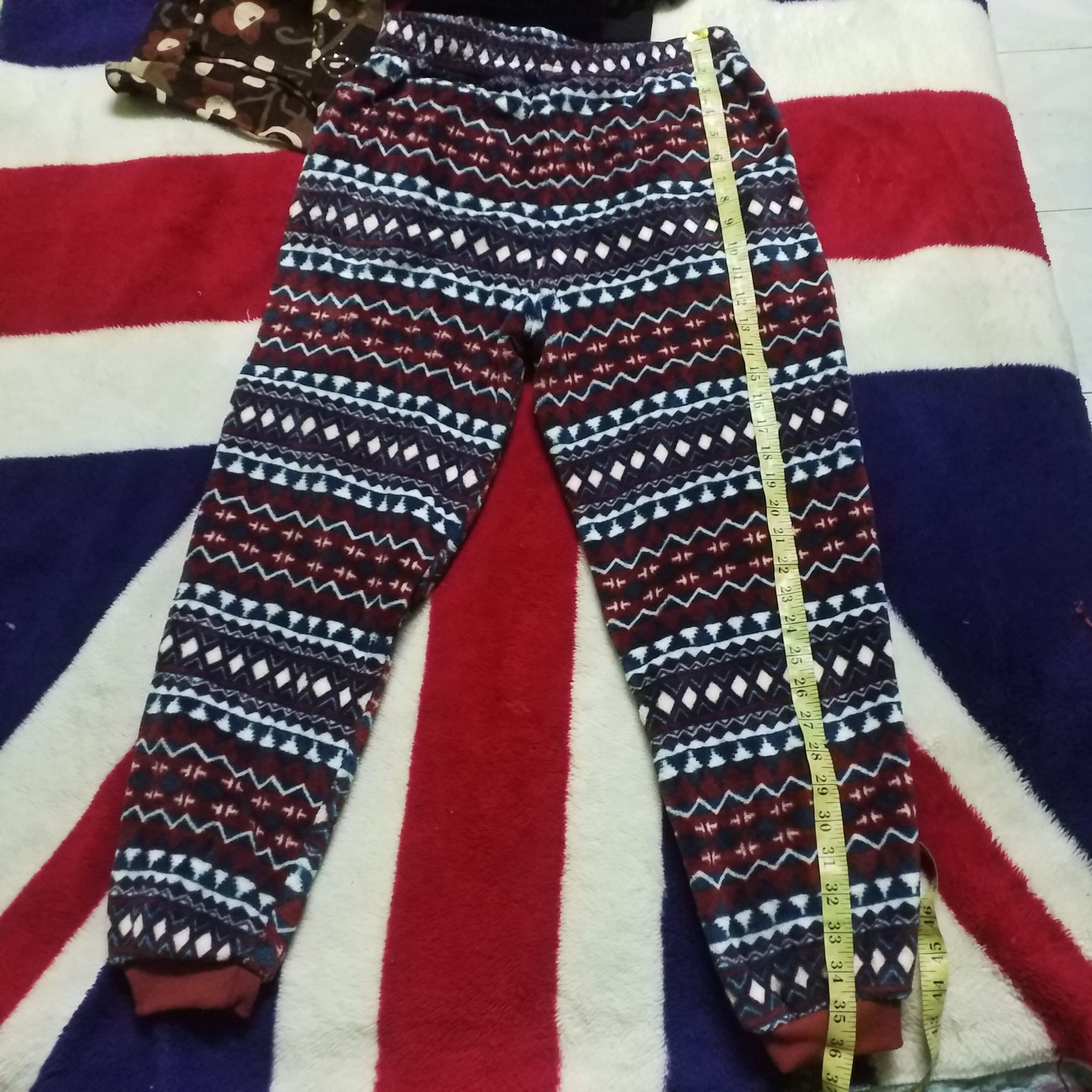 Japanese Brand MULTICOLOUR SWEATPANT JOGGER SLEEPWEAR Size 34" / US 12 / IT 48 - 6 Thumbnail
