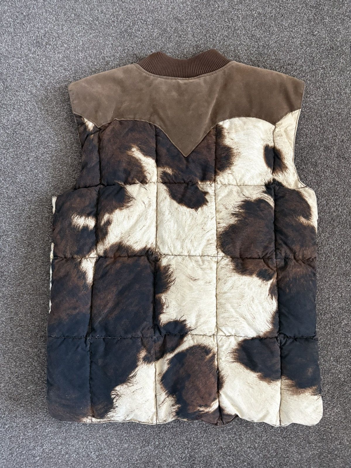Denim & Supply Ralph Lauren Denim & Supply Ralph Lauren Cow Print Puffer Size US S / EU 44-46 / 1 - 3 Thumbnail