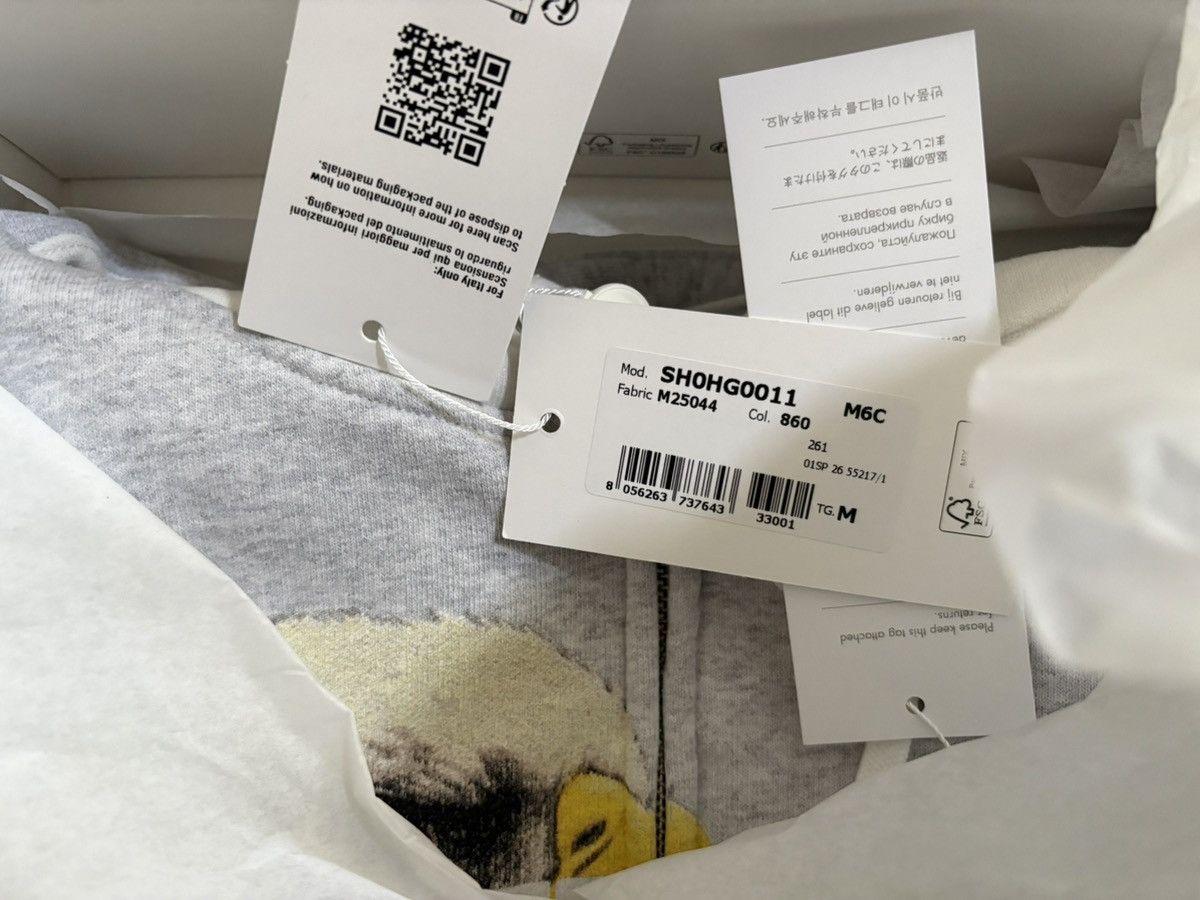 Maison Margiela × Supreme Supreme x Maison Margiela MM6 Grey/White Eagle Zip Up Medium Size US M / EU 48-50 / 2 - 4 Thumbnail