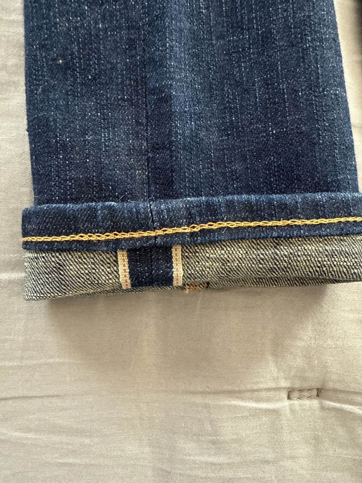 Naked & Famous Naked & Famous Perfect Blue Slub Selvedge Stretch Super Guy Size US 30 / EU 46 - 4 Thumbnail