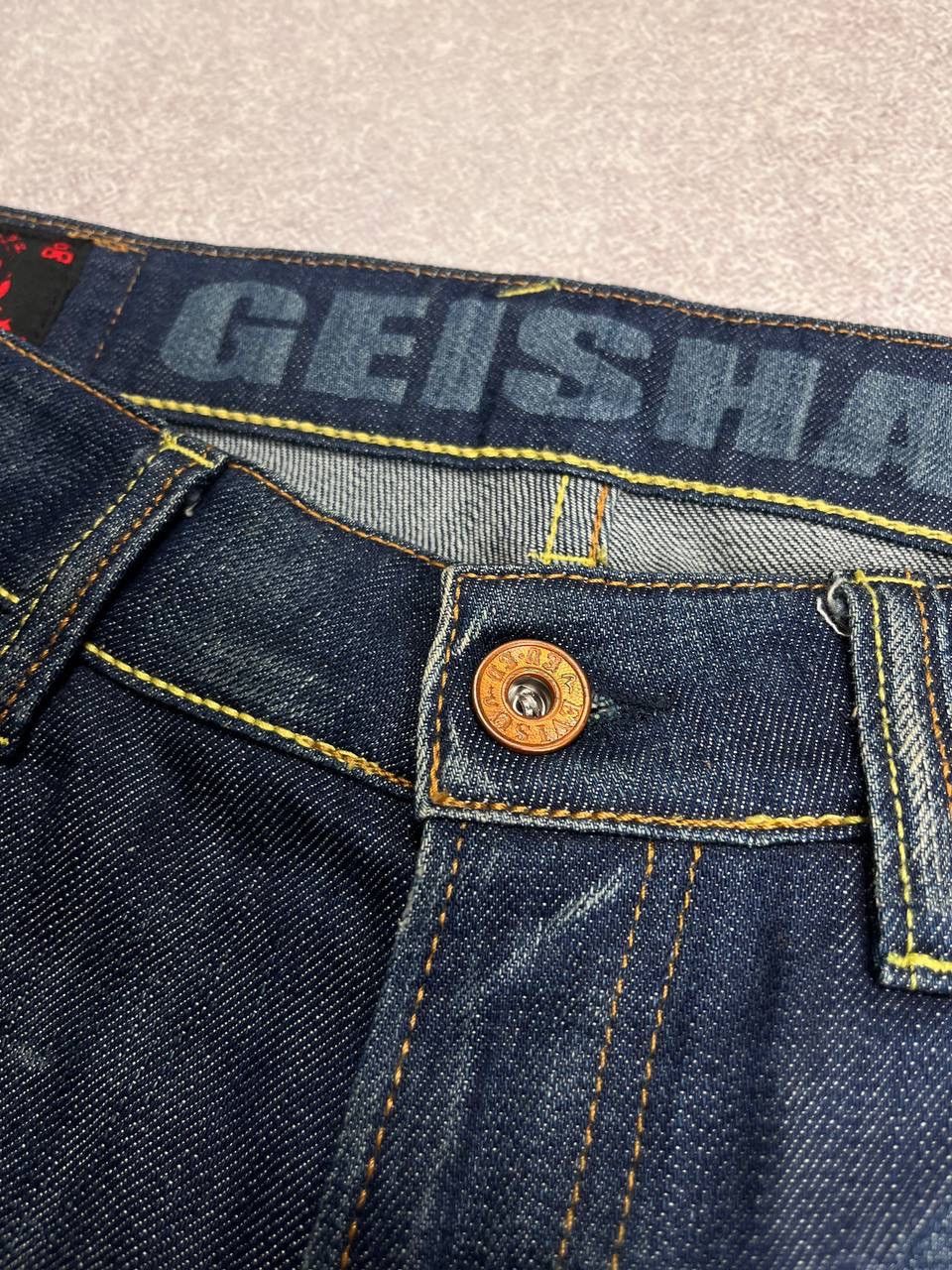 Evisu × Vintage VINTAGE EVISU GEISHA JAPANESE DENIM JEANS PANTS 28 Y2K Size US 28 / EU 44 - 6 Thumbnail