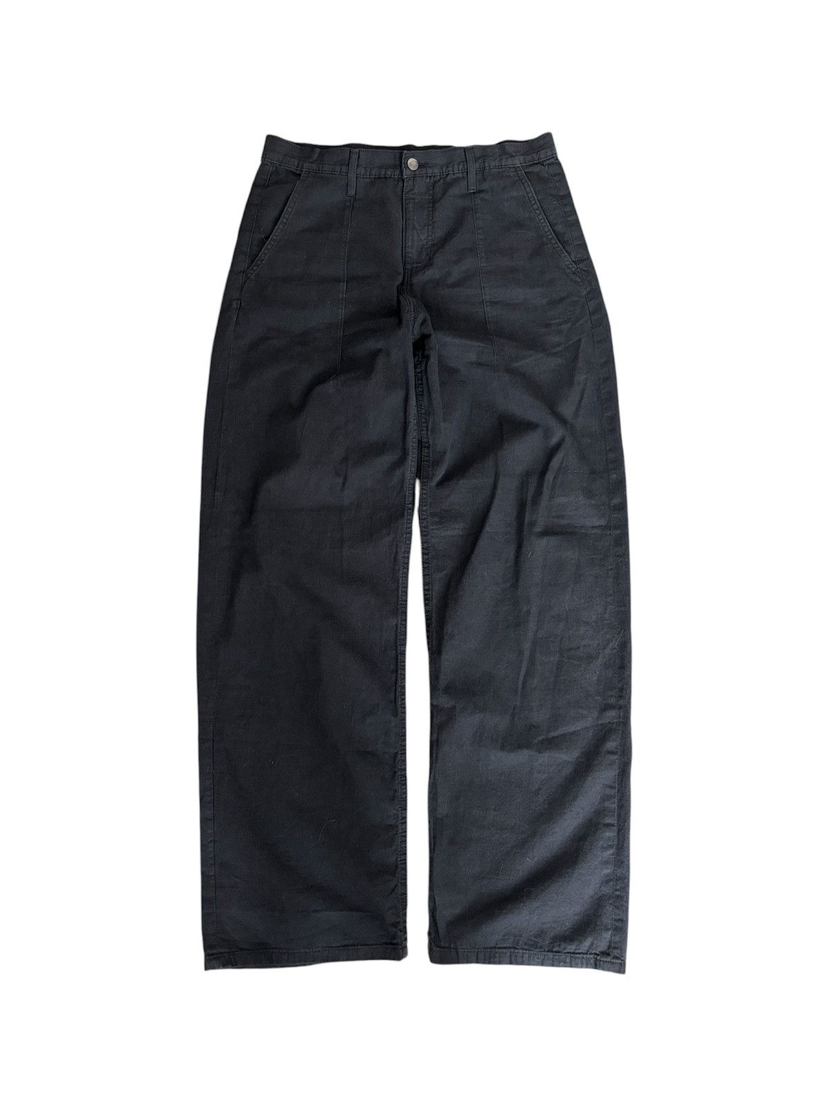 Other Nicholas Aguas Teddy Soot Denim Trousers Size US 35 - 1 Thumbnail