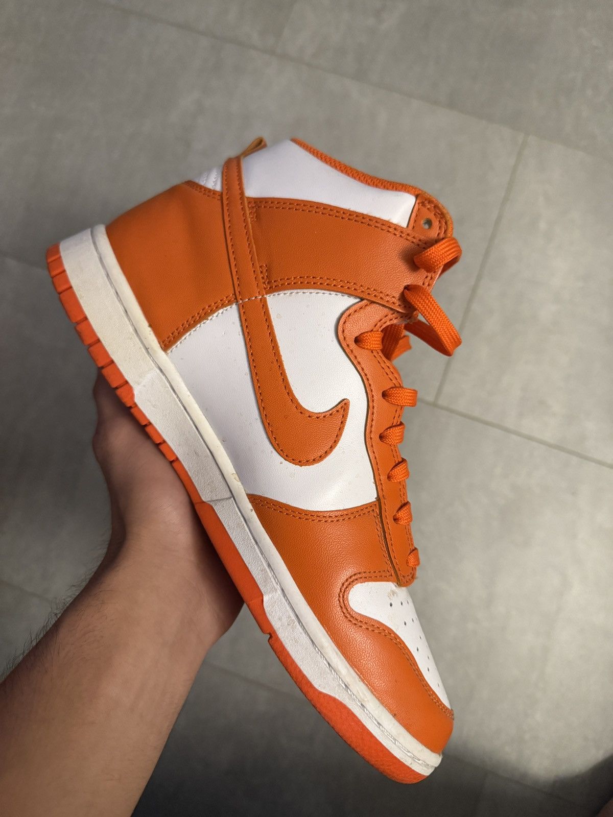 Nike Nike dunk HI Retro “Syracuse” Size US 9 / EU 42 - 2 Thumbnail