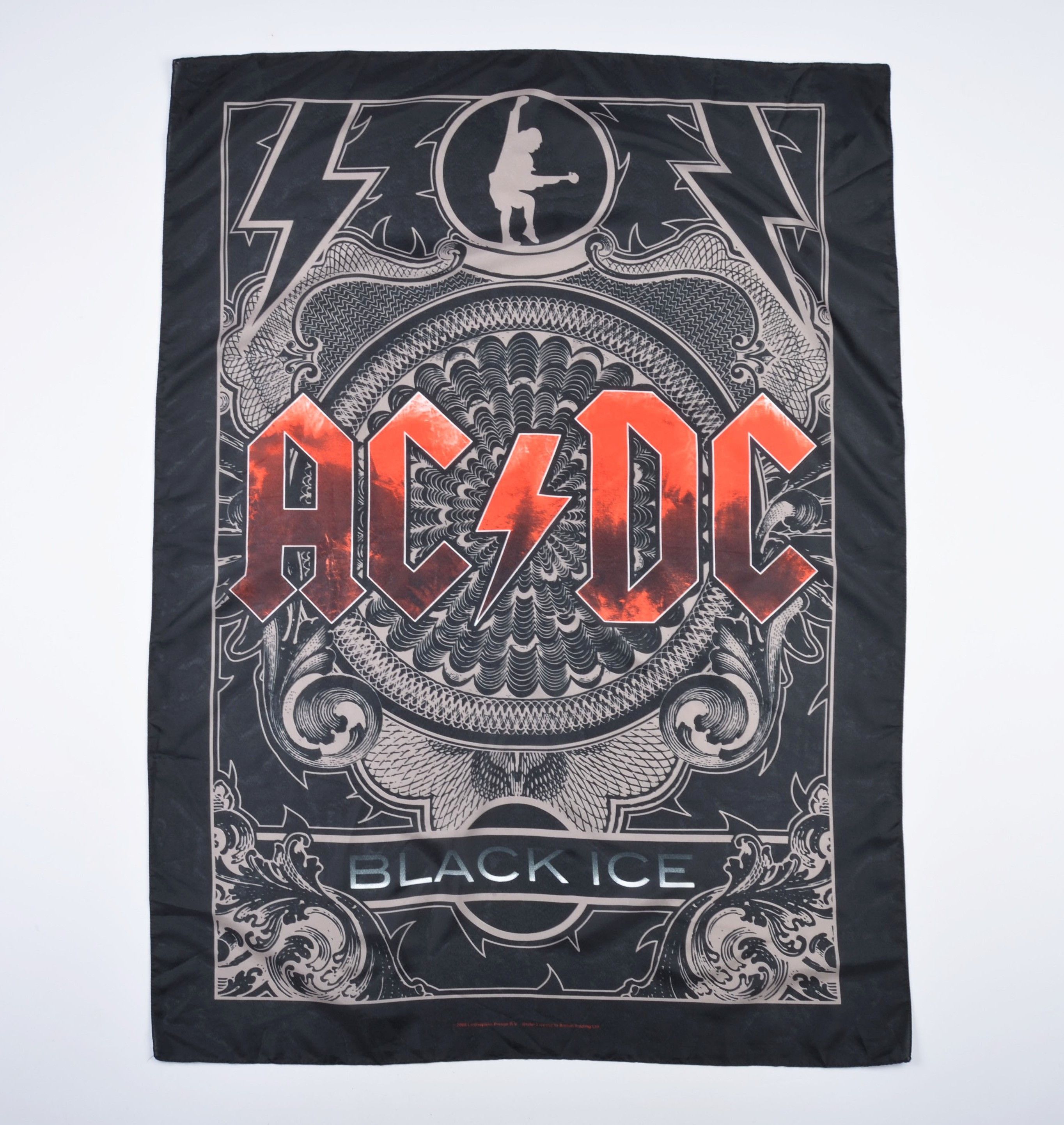 Band Tees ACDC 2008 Black Ice Poster Flag Banner Size ONE SIZE - 1 Thumbnail