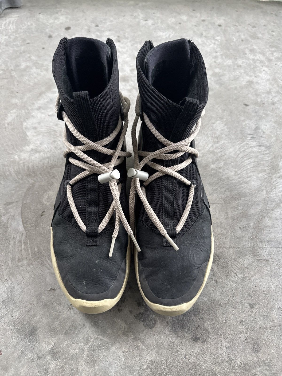 Fear of God × Nike Nike Air Fear of God 1 black fog Size US 8 / EU 41 - 3 Thumbnail