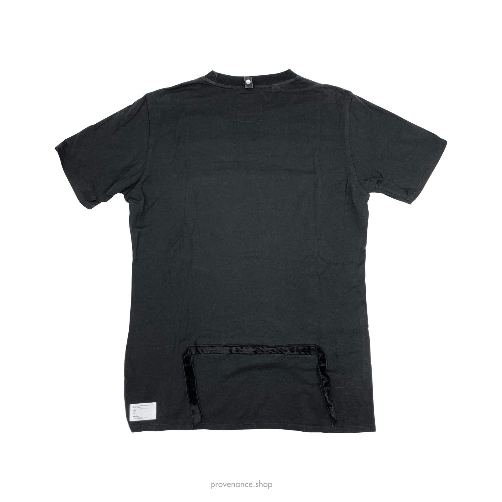 Visvim 🔴 Visvim Velour Detail T-Shirt - Black Size US S / EU 44-46 / 1 - 2 Thumbnail