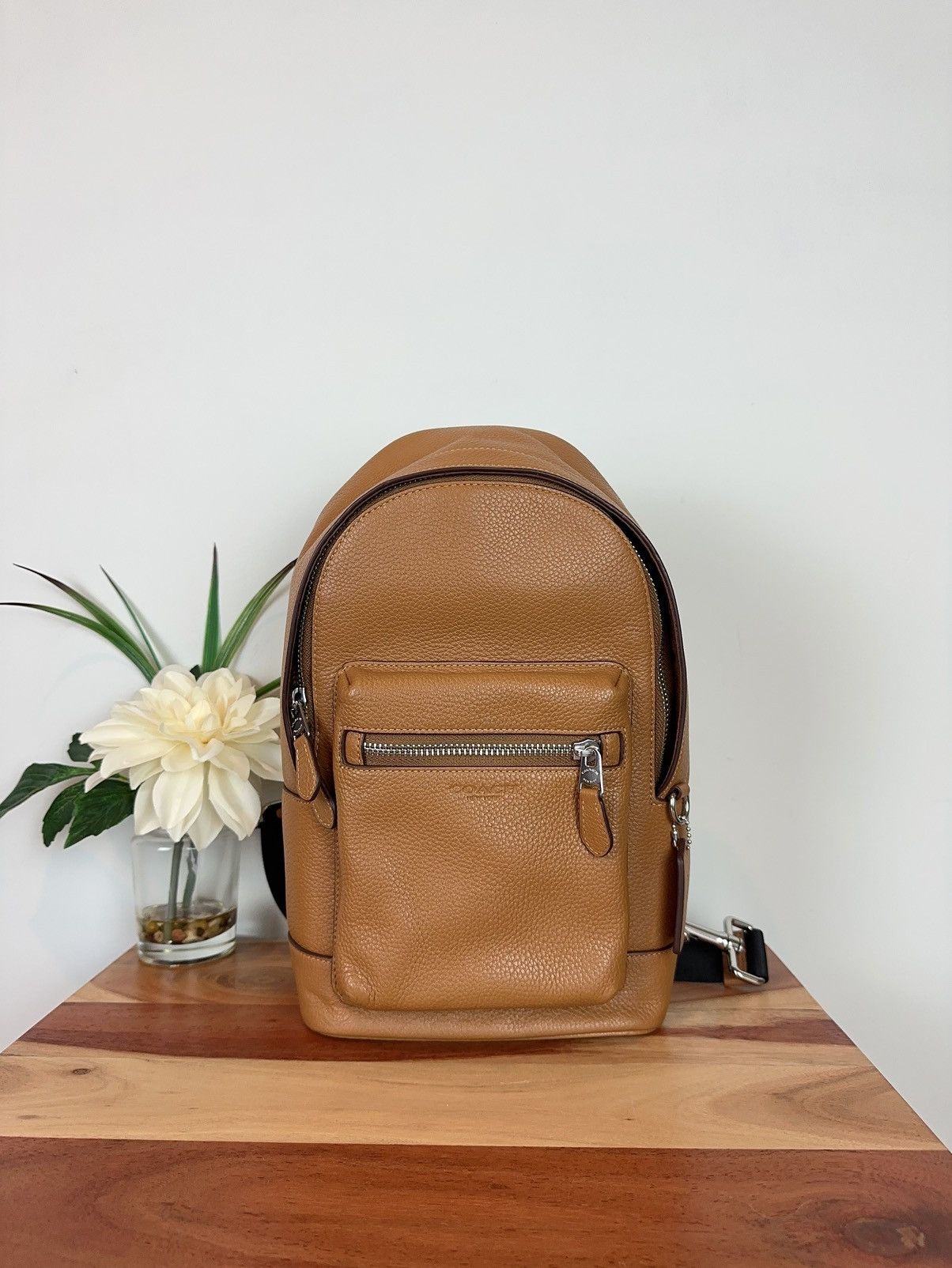 Coach NWT Coach Leather West Pack Size ONE SIZE - 3 Thumbnail