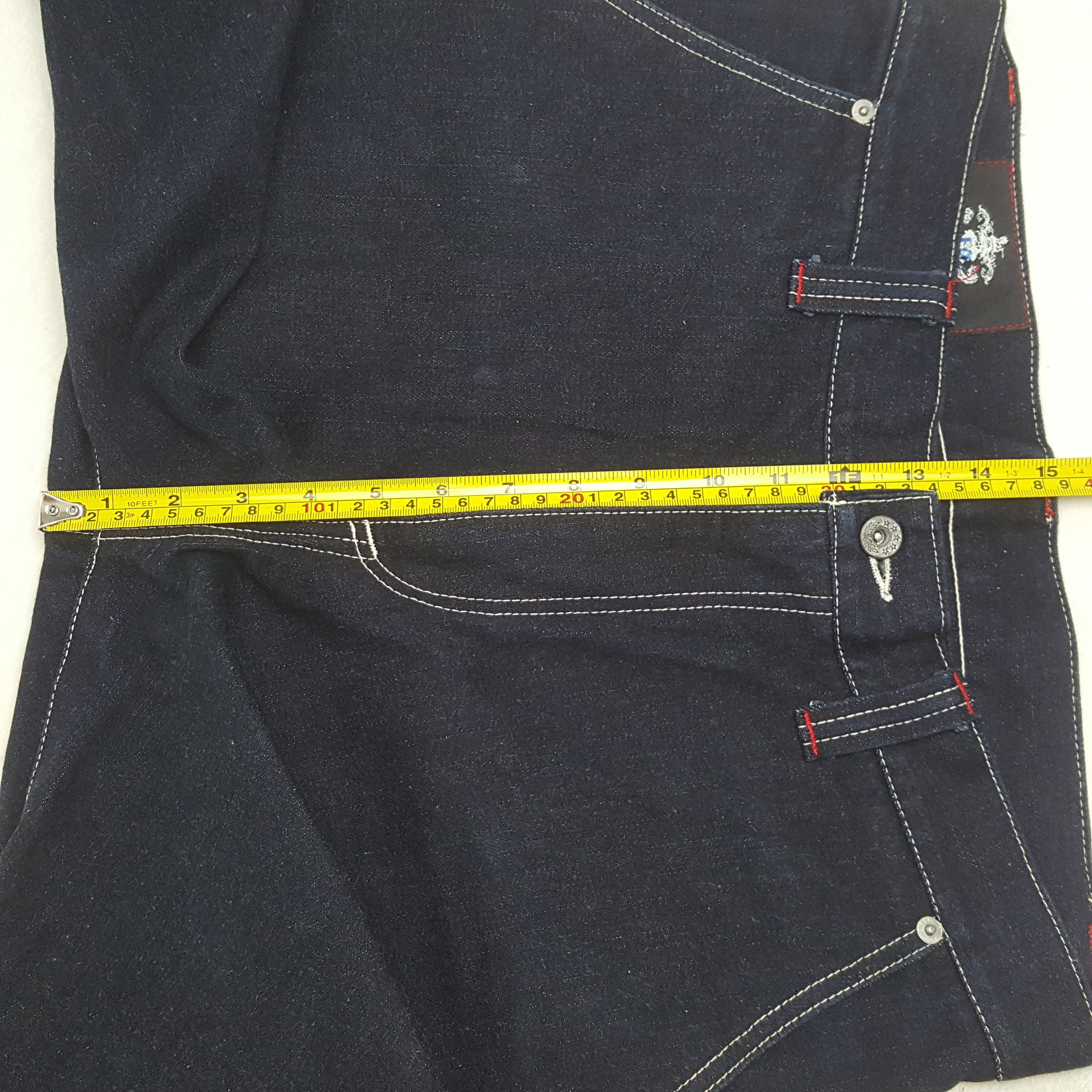 Japanese Brand Virgo Rebel Army Streetwear Style Jeans RR29 Size US 32 / EU 48 - 8 Thumbnail