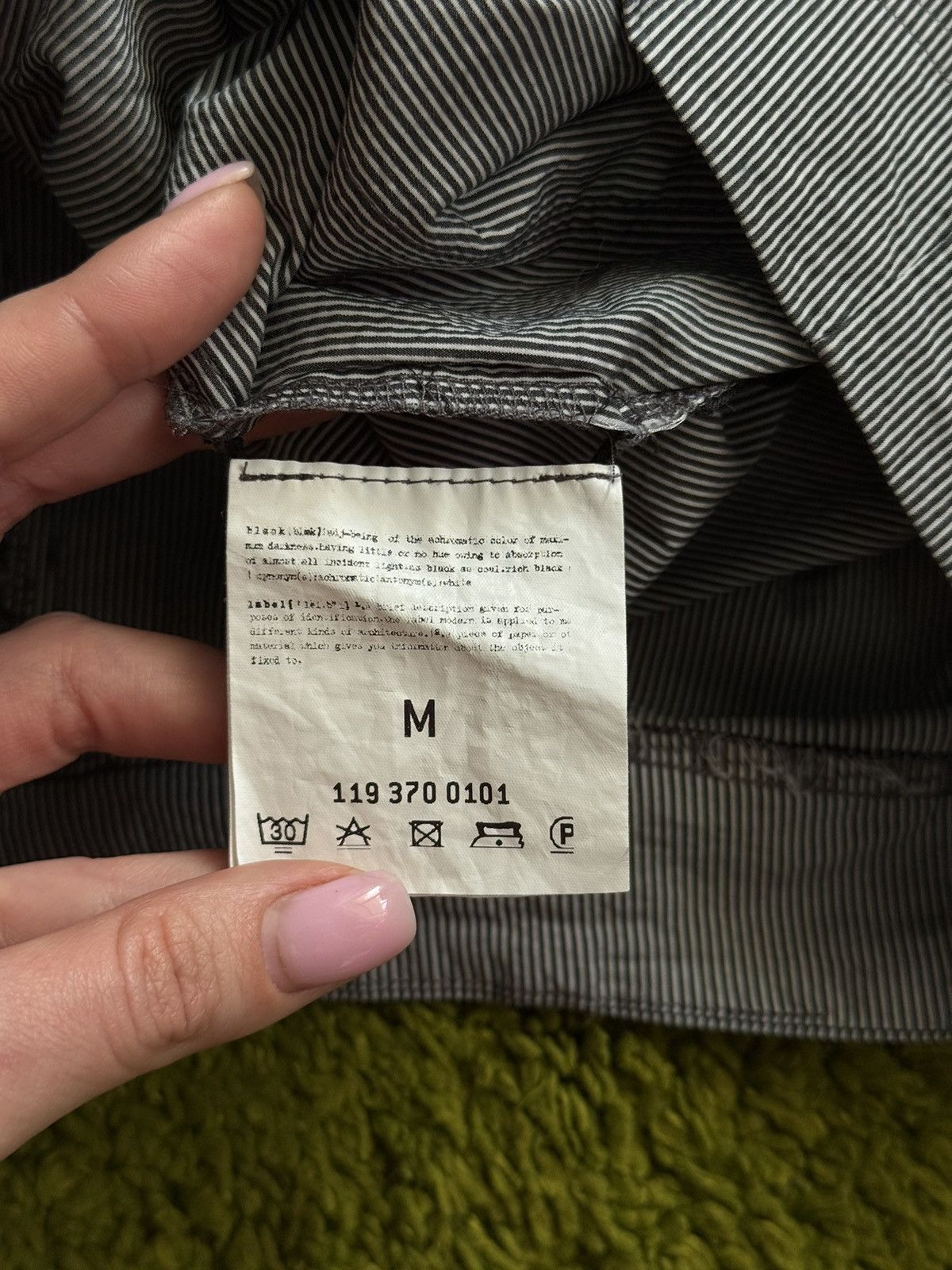 Rundholz Rundholz avant garde striped wide leg pants Size 30" / US 8 / IT 44 - 5 Thumbnail
