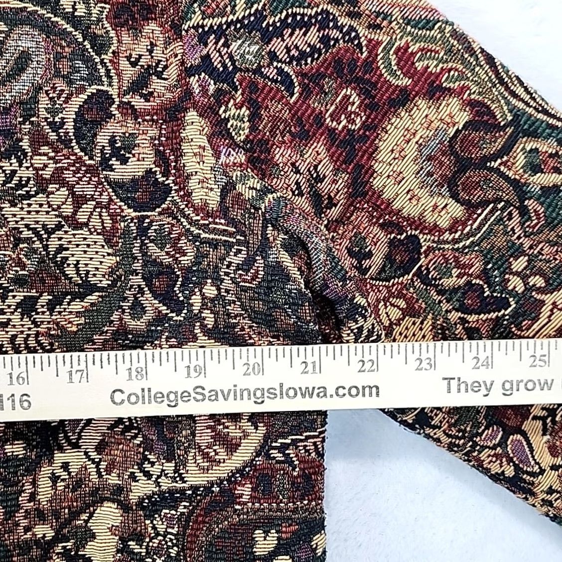 Vintage VINTAGE White Stag Button Up Tapestry Blazer Jacket Women M Size 8-10 Floral Size M / US 6-8 / IT 42-44 - 5 Thumbnail