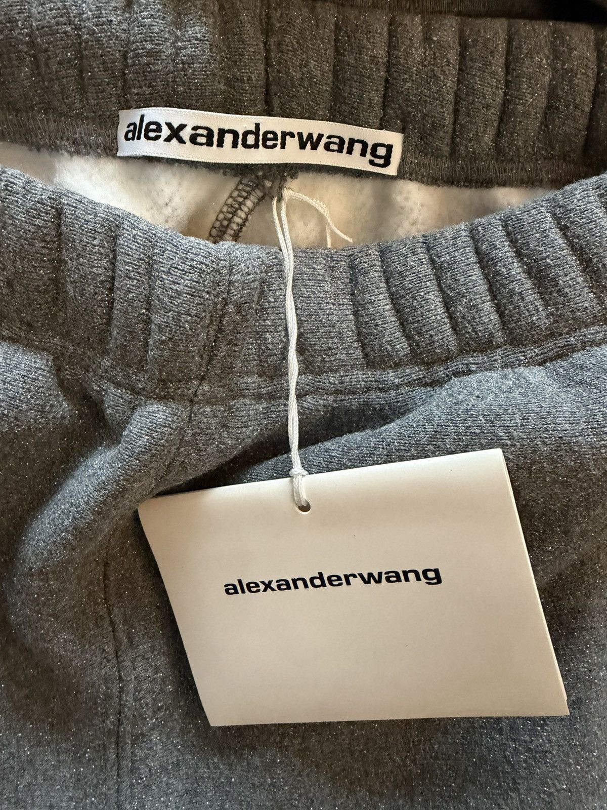 Alexander Wang ****RARE FW/23 ALEXANDER WANG GLITTER DENSE SWEATSUIT Size US M / EU 48-50 / 2 - 4 Thumbnail