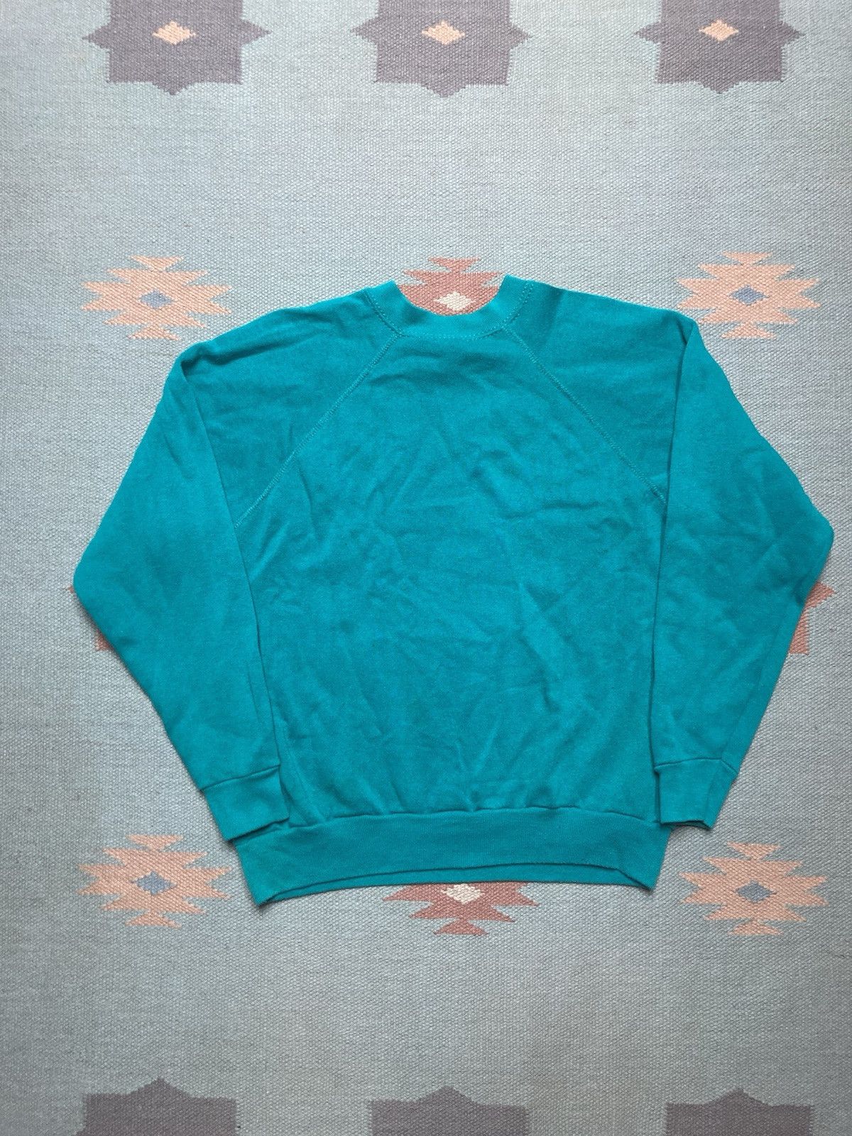 Tultex × Vintage Vintage 90s crewneck sweatshirt tultex blank raglan medium Size US M / EU 48-50 / 2 - 7 Thumbnail