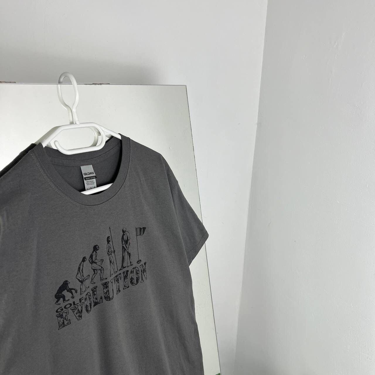 Vintage Crazy Y2K Evolution Golf Tee Baggy Size US L / EU 52-54 / 3 - 2 Thumbnail