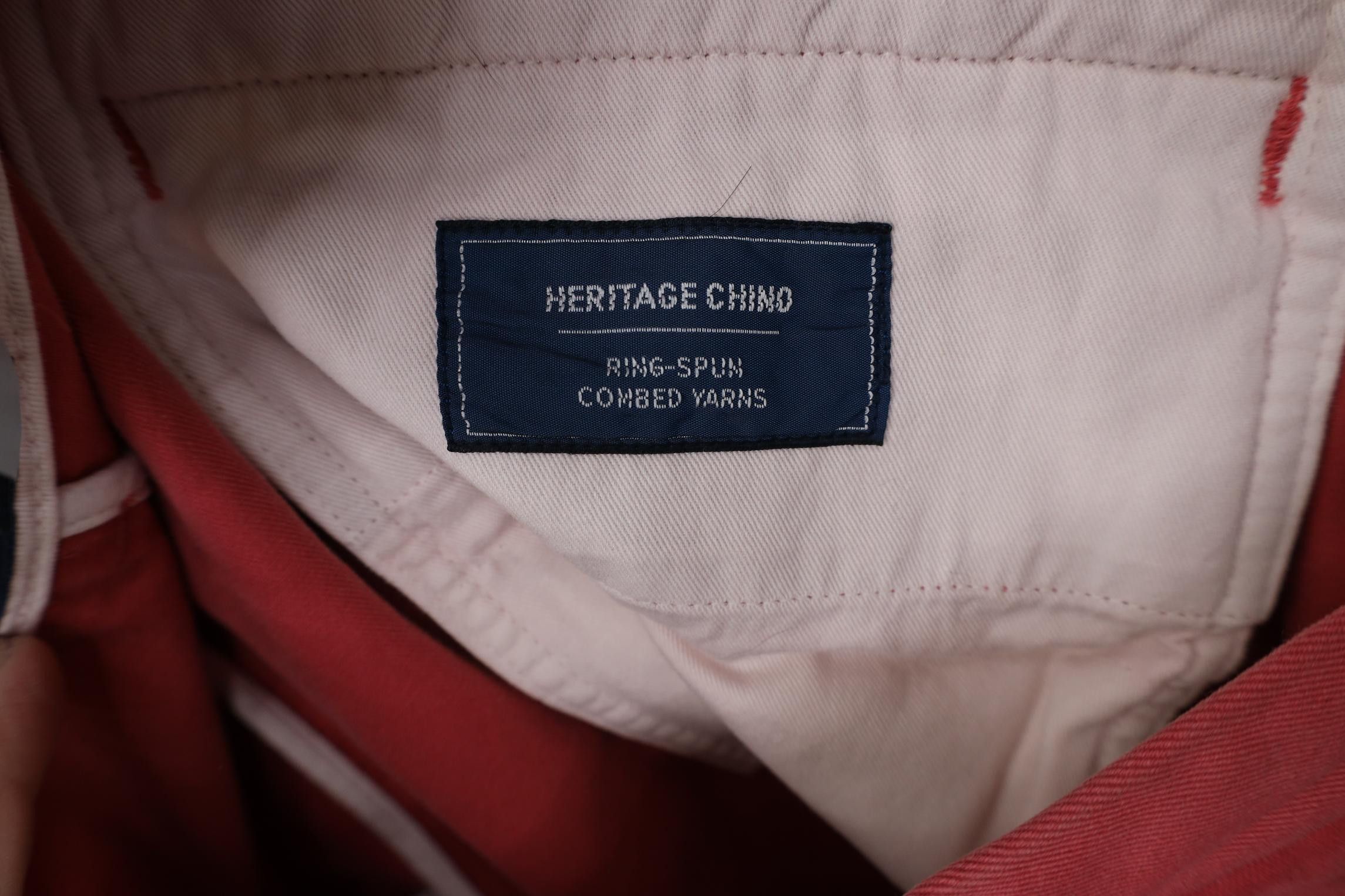 Polo Ralph Lauren Vintage Ralph Lauren Pleated Wide Leg Chino Pants Cotton Red Size US 42 / EU 58 - 11 Thumbnail
