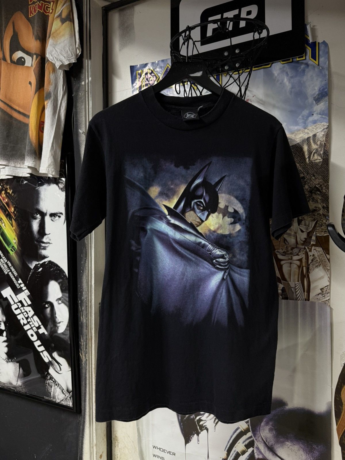 Vintage Vintage 1995 Batman Movie T-Shirt Dc Comics Tee Size Medium Size US M / EU 48-50 / 2 - 6 Thumbnail