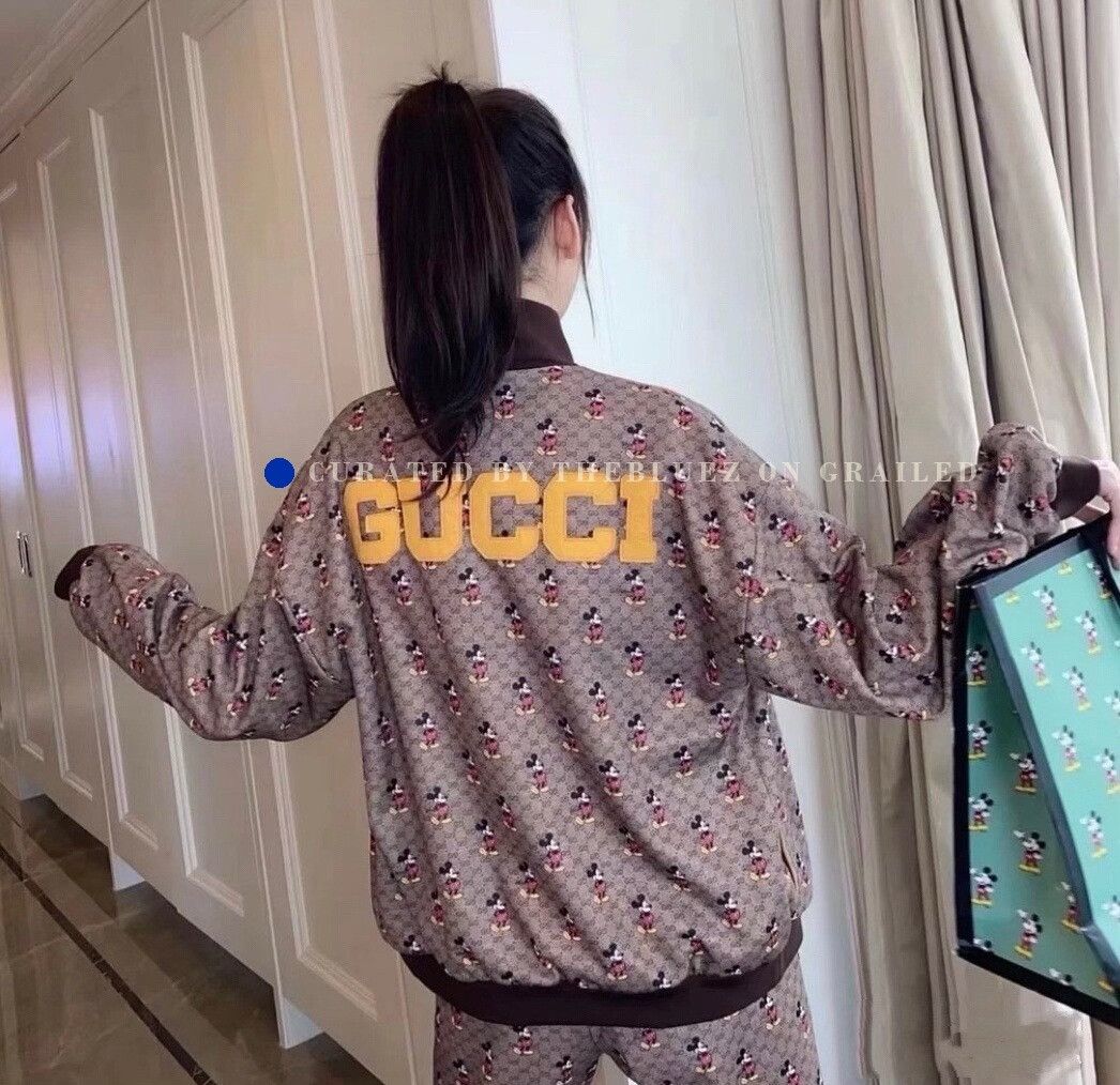 Gucci Gucci x Disney Mickey GG Monogram Zip Jacket Size US M / EU 48-50 / 2 - 9 Thumbnail