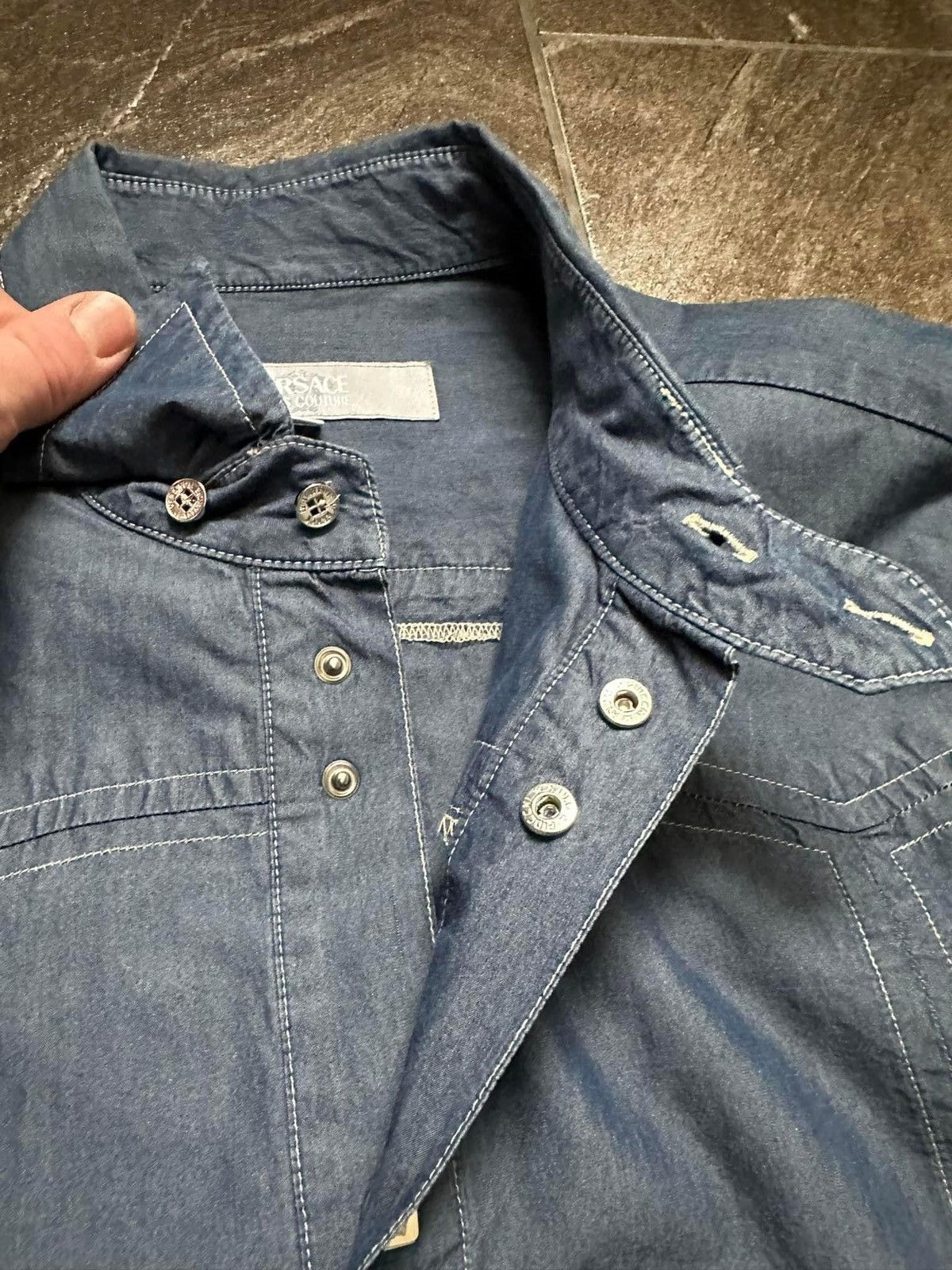 Versace × Versace Jeans Couture Versace Jeans Couture Shirt Size US XL / EU 56 / 4 - 5 Thumbnail