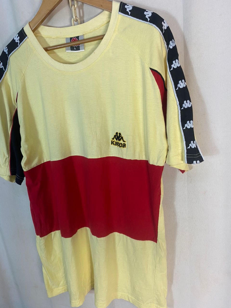 Kappa Kappa sidetipe embroidered logo multicolor tshirt Size US L / EU 52-54 / 3 - 4 Thumbnail