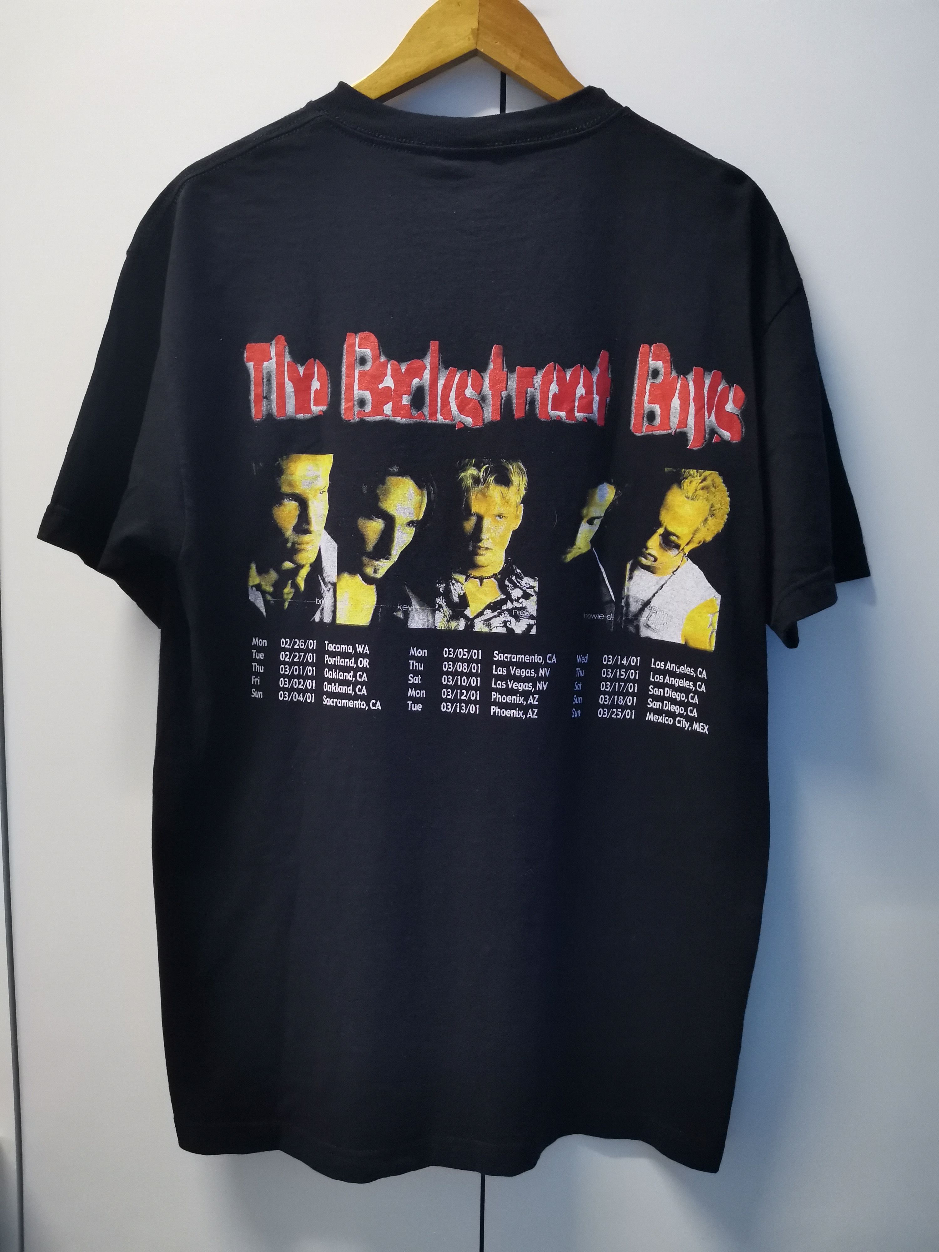 Band Tees Vintage Backstreet Boys Tee Rare Britney Tupac Spice Girl Size US L / EU 52-54 / 3 - 2 Thumbnail