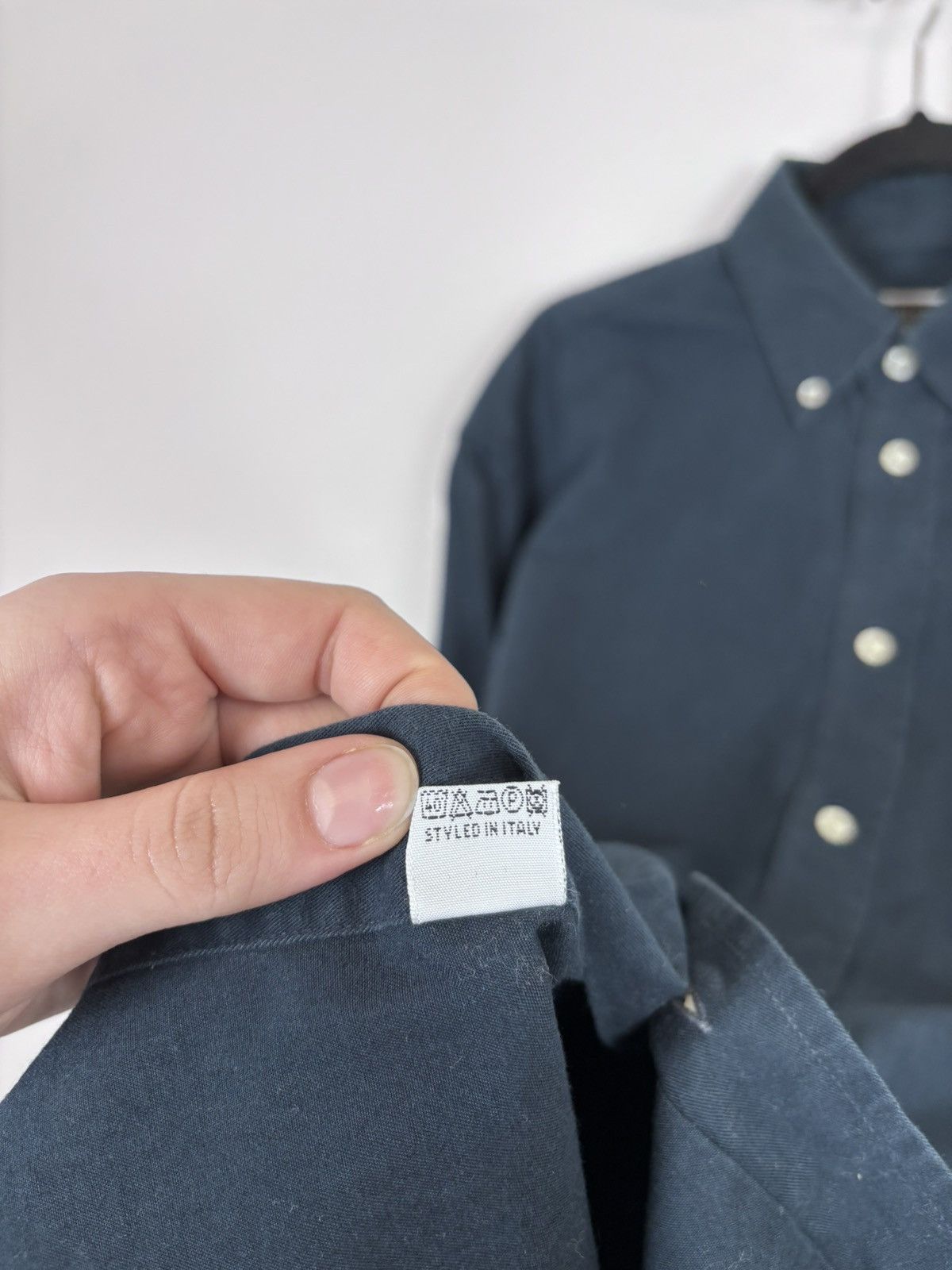 Avirex Vintage Avirex USA Men’s Navy Blue Long Sleeve Shirt Size US XL / EU 56 / 4 - 17 Thumbnail