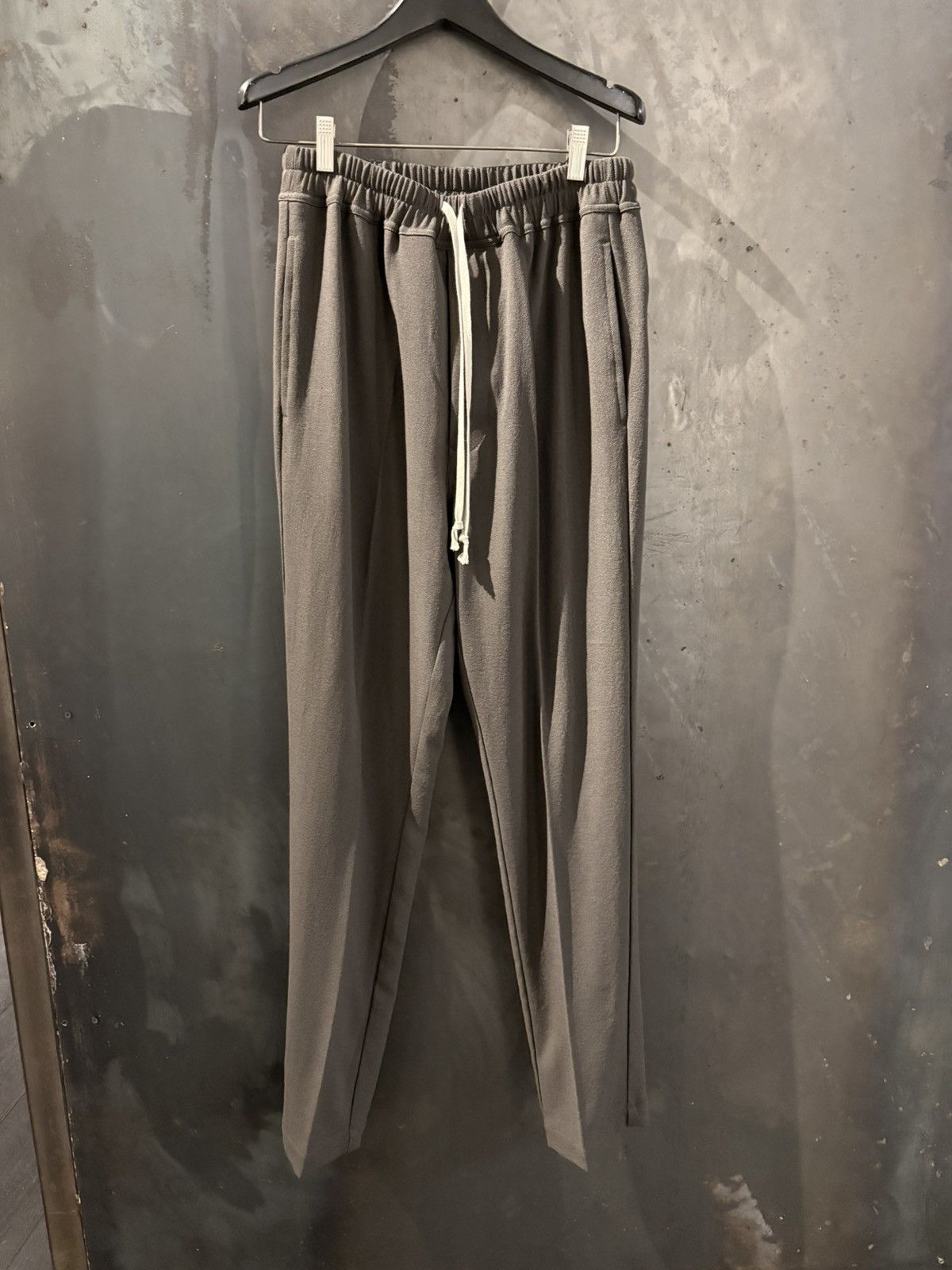 Rick Owens RICK OWENS DARKDUST DRAWSTRING SLIM LONG Size 48R - 1 Thumbnail