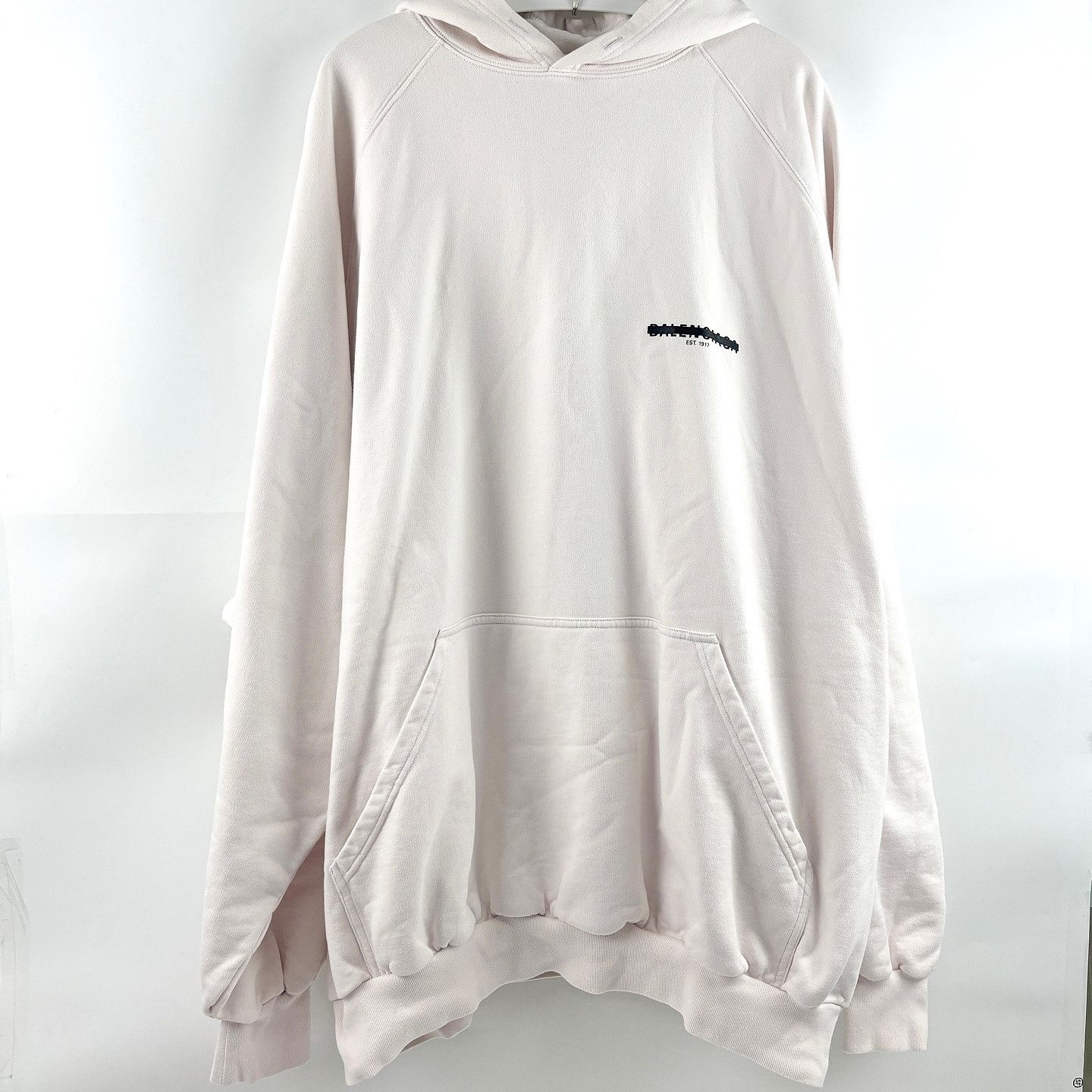 Balenciaga Balenciaga Pink Unifit Hoodie Size M Size US M / EU 48-50 / 2 - 1 Thumbnail