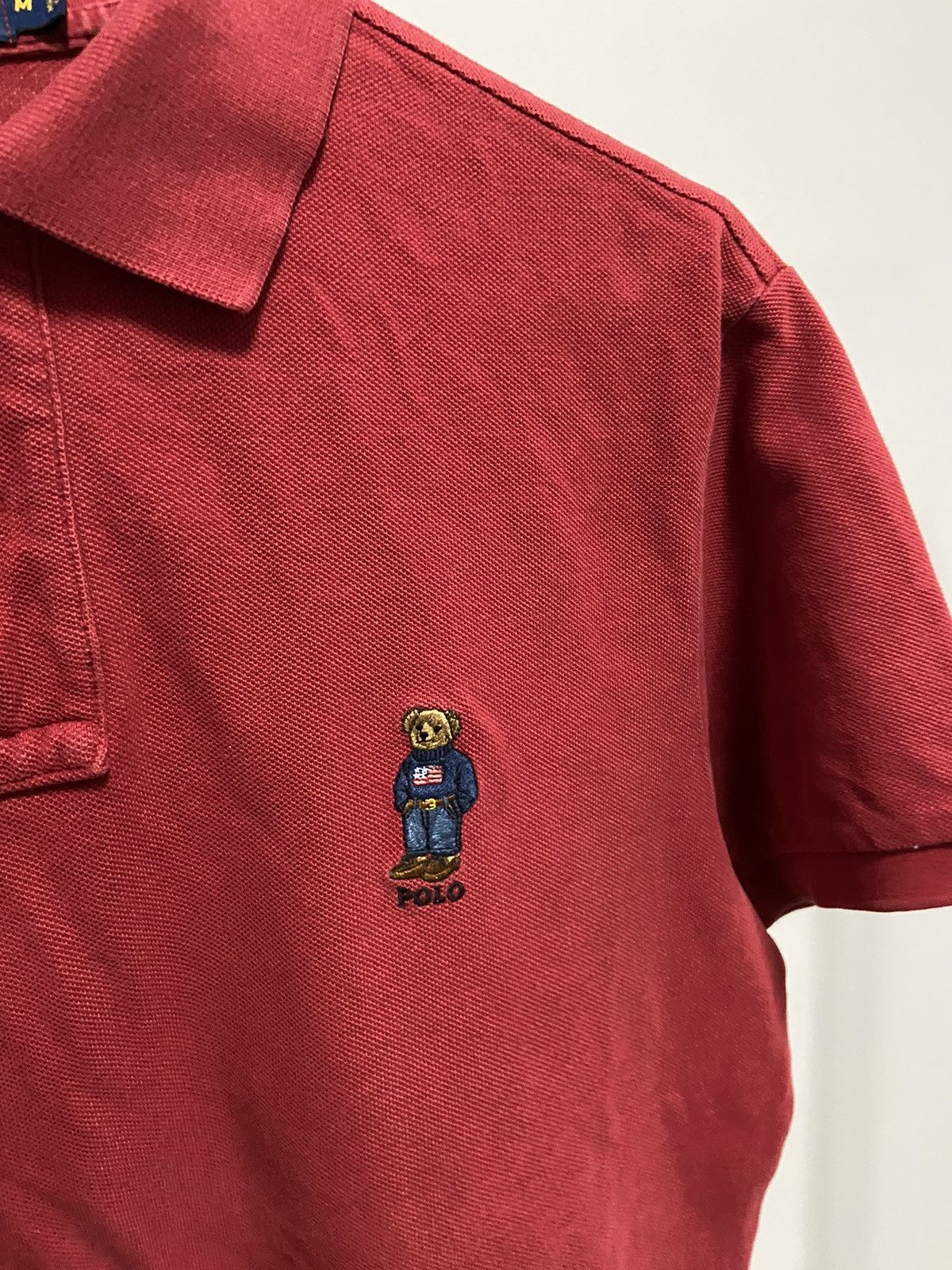 Polo Ralph Lauren × Vintage Polo Bear Ralph Lauren Vintage T Shirt Polos Small Logo Size US M / EU 48-50 / 2 - 5 Thumbnail