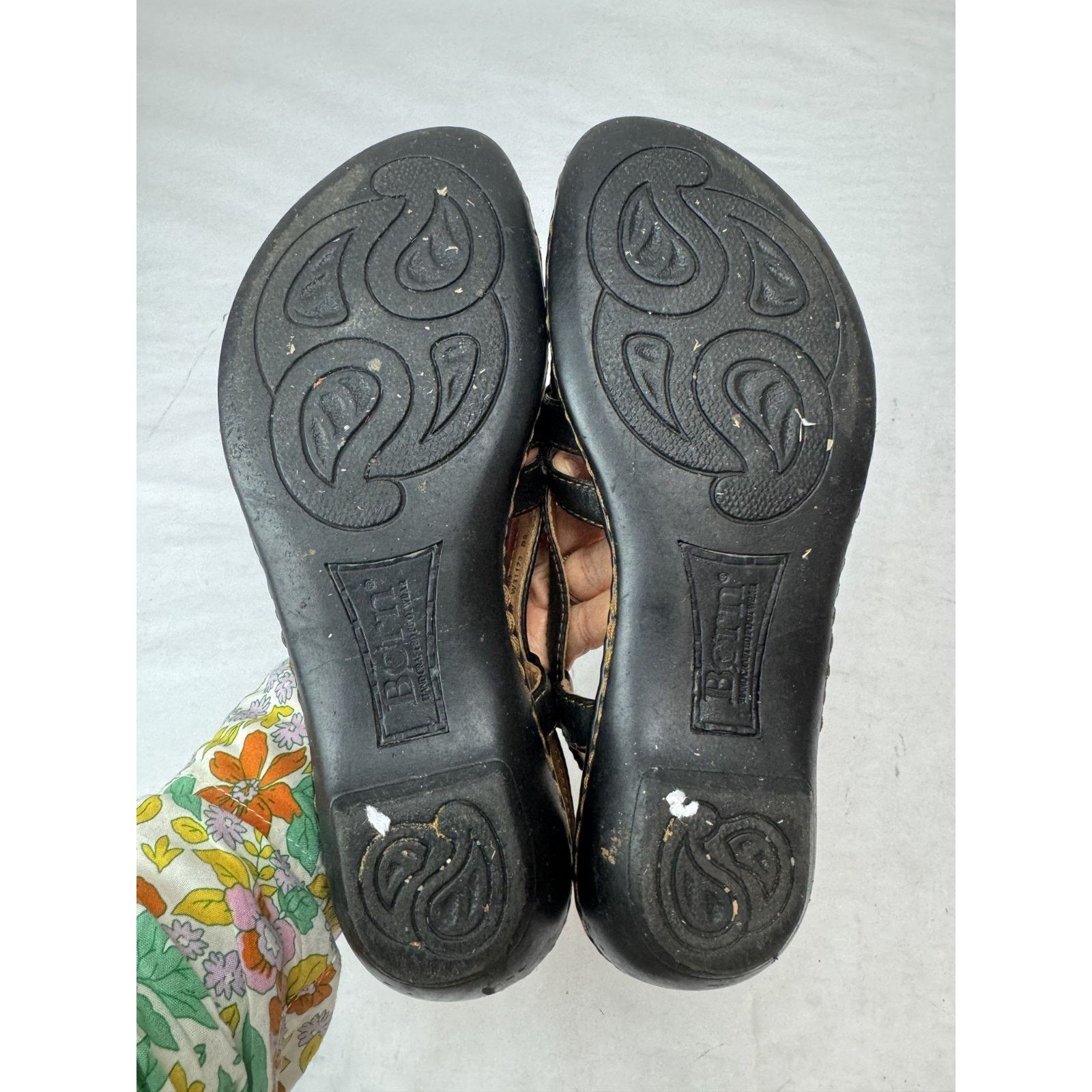 Born Bjorn Leather Sandals Strappy W31173 Women's Size 8 Boho Size US 8 / IT 38 - 9 Thumbnail