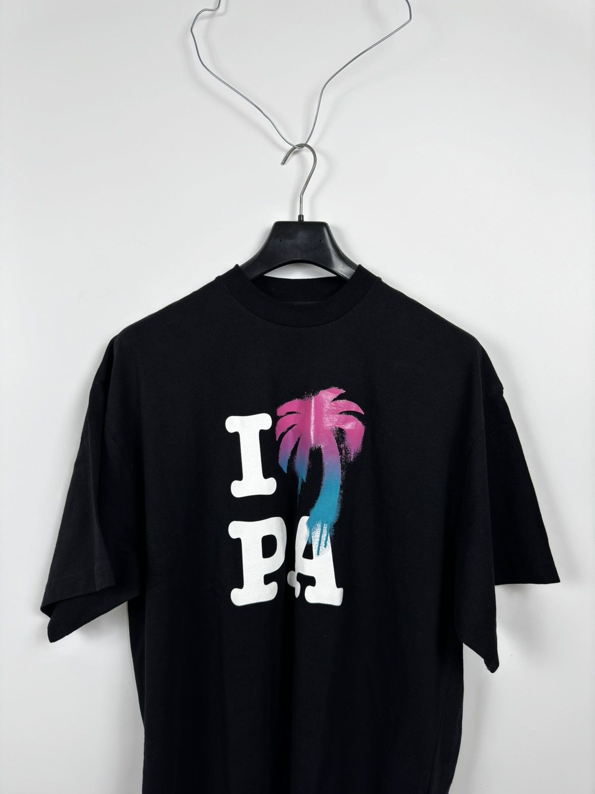 Palm Angels Palm Angels Stamped Palm T-Shirt Size US S / EU 44-46 / 1 - 2 Thumbnail