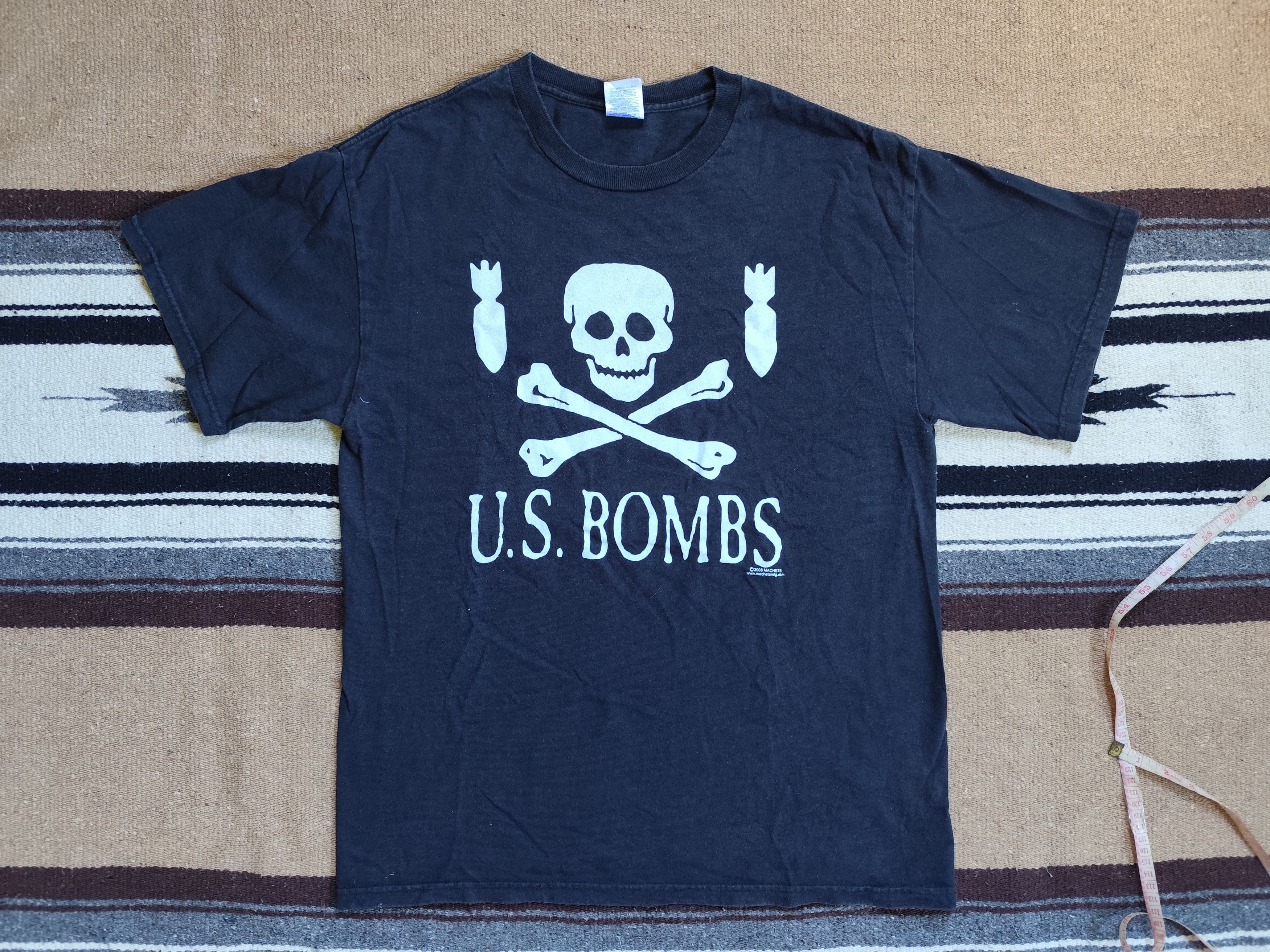 Vintage Vintage U.S.BOMBS punk band Size US L / EU 52-54 / 3 - 1 Thumbnail
