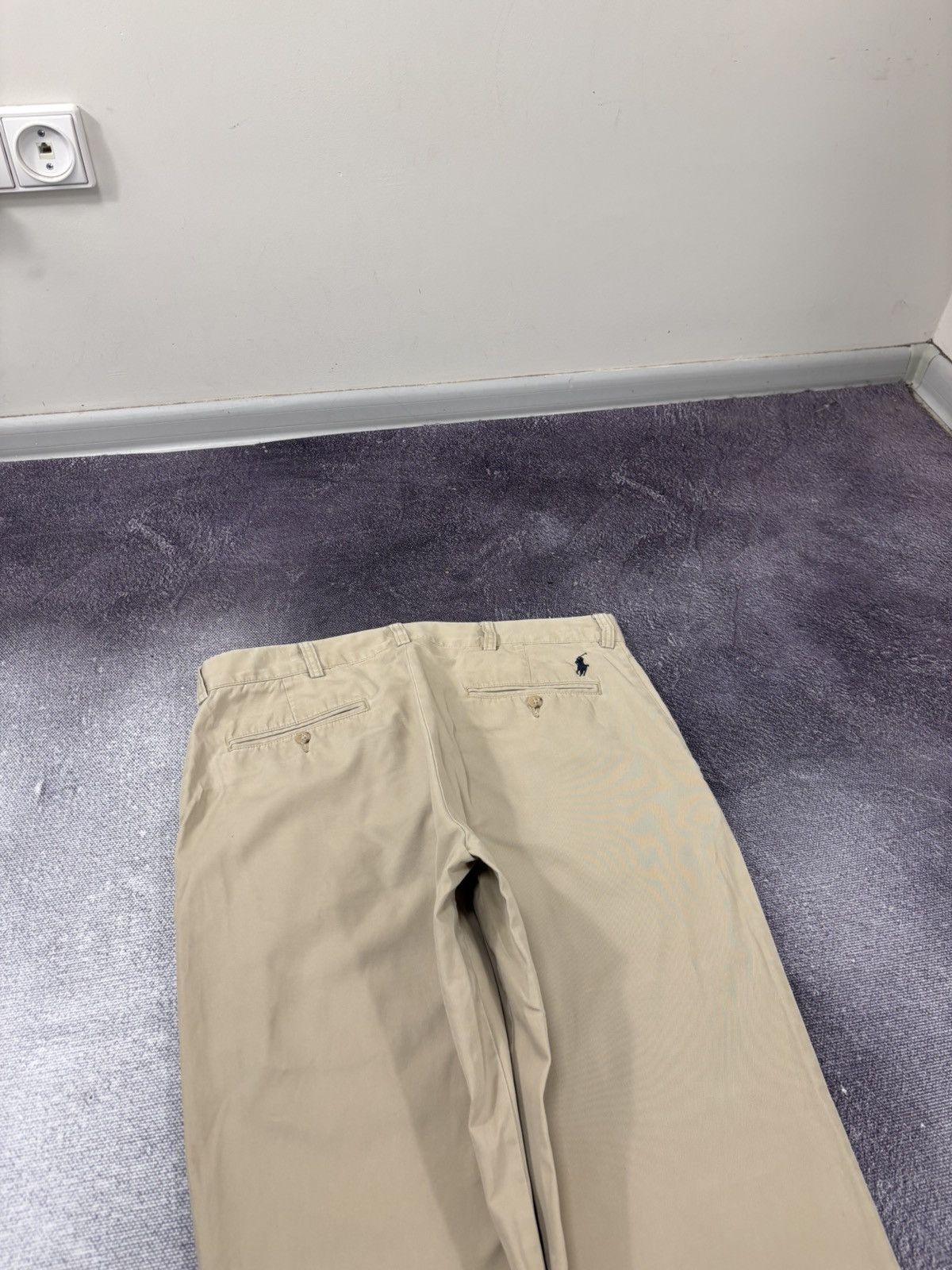 Polo Ralph Lauren Vintage Polo Ralph Lauren Men’s Beige Chino Pants Trousers Size US 34 / EU 50 - 17 Thumbnail