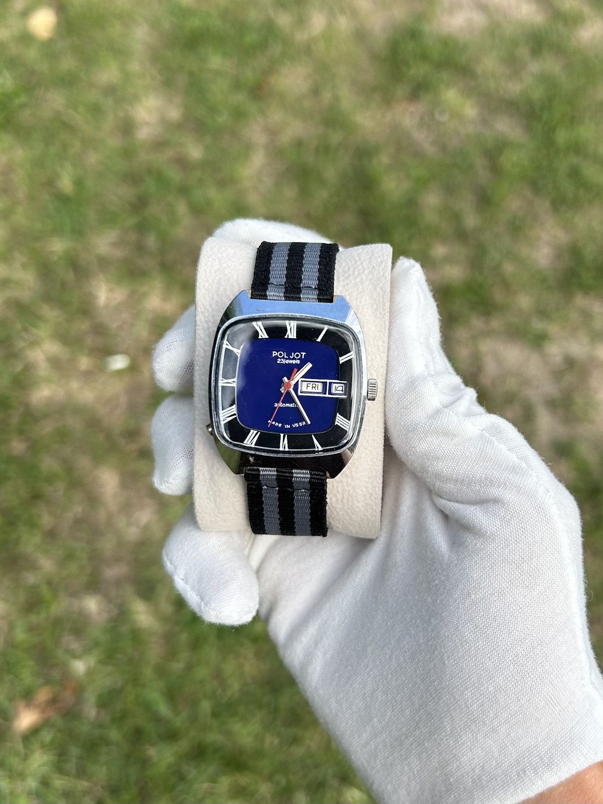 Vintage Vintage Watch Poljot Automatic USSR Soviet Mechanical 1980s Size ONE SIZE - 10 Thumbnail