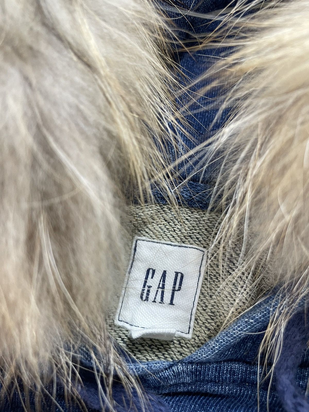 Beauty Beast × Hysteric Glamour × Japanese Brand Faux Fur Hoodie Washed Denim Gap Size US S / EU 44-46 / 1 - 6 Thumbnail