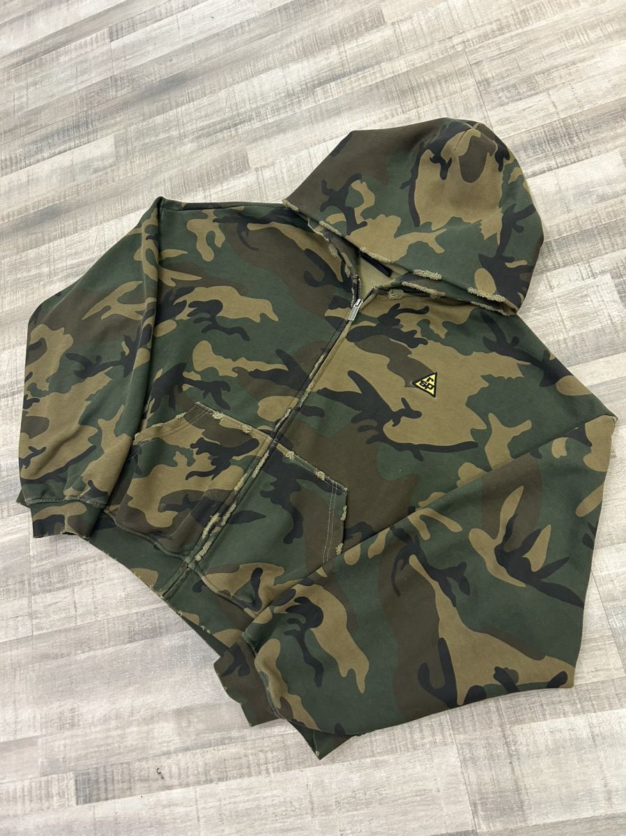 The GV Gallery The GV Gallery Camo Bunker Zip-Up Hoodie Size US XL / EU 56 / 4 - 3 Thumbnail