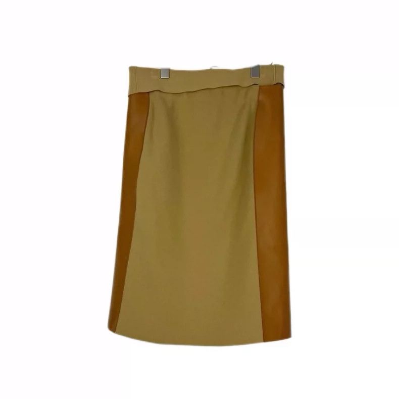Louis Vuitton Louis Vuitton size m Camel Leather Label Leather Patchwork Size 25" / US 0 / IT 36 - 2 Thumbnail