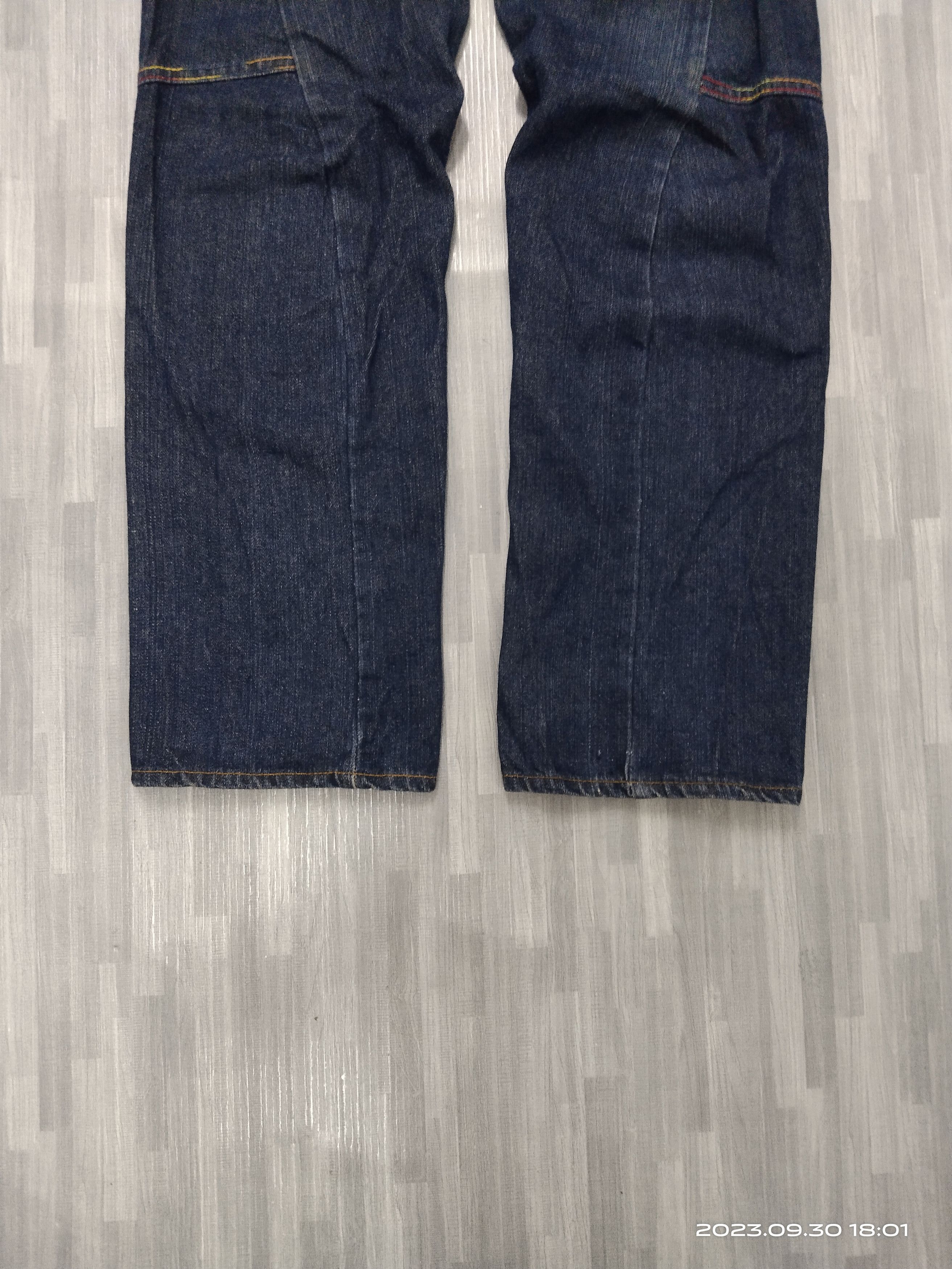Japanese Brand DOUBLE WAIST TACTICAL BREATHMINT DENIM PANTS Size US 30 / EU 46 - 6 Thumbnail