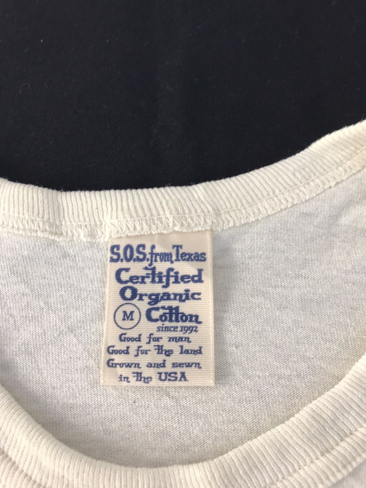 Vintage Sos Texas Usa Abraham Lincoln Us President Quote’s Tee Size US M / EU 48-50 / 2 - 6 Thumbnail