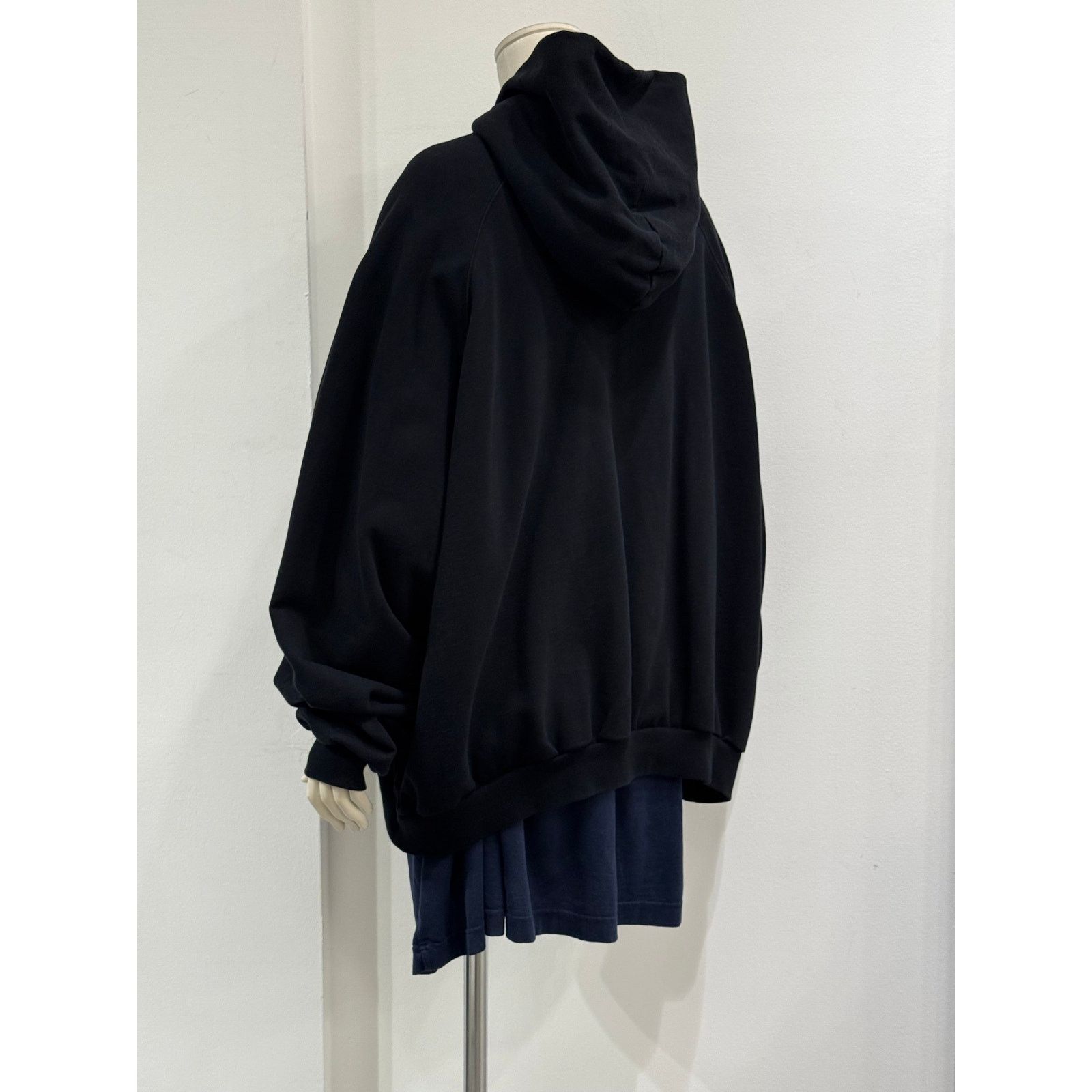 Balenciaga 2022 Balenciaga by Demna XXXL oversized double layer hoodie Size US L / EU 52-54 / 3 - 6 Thumbnail