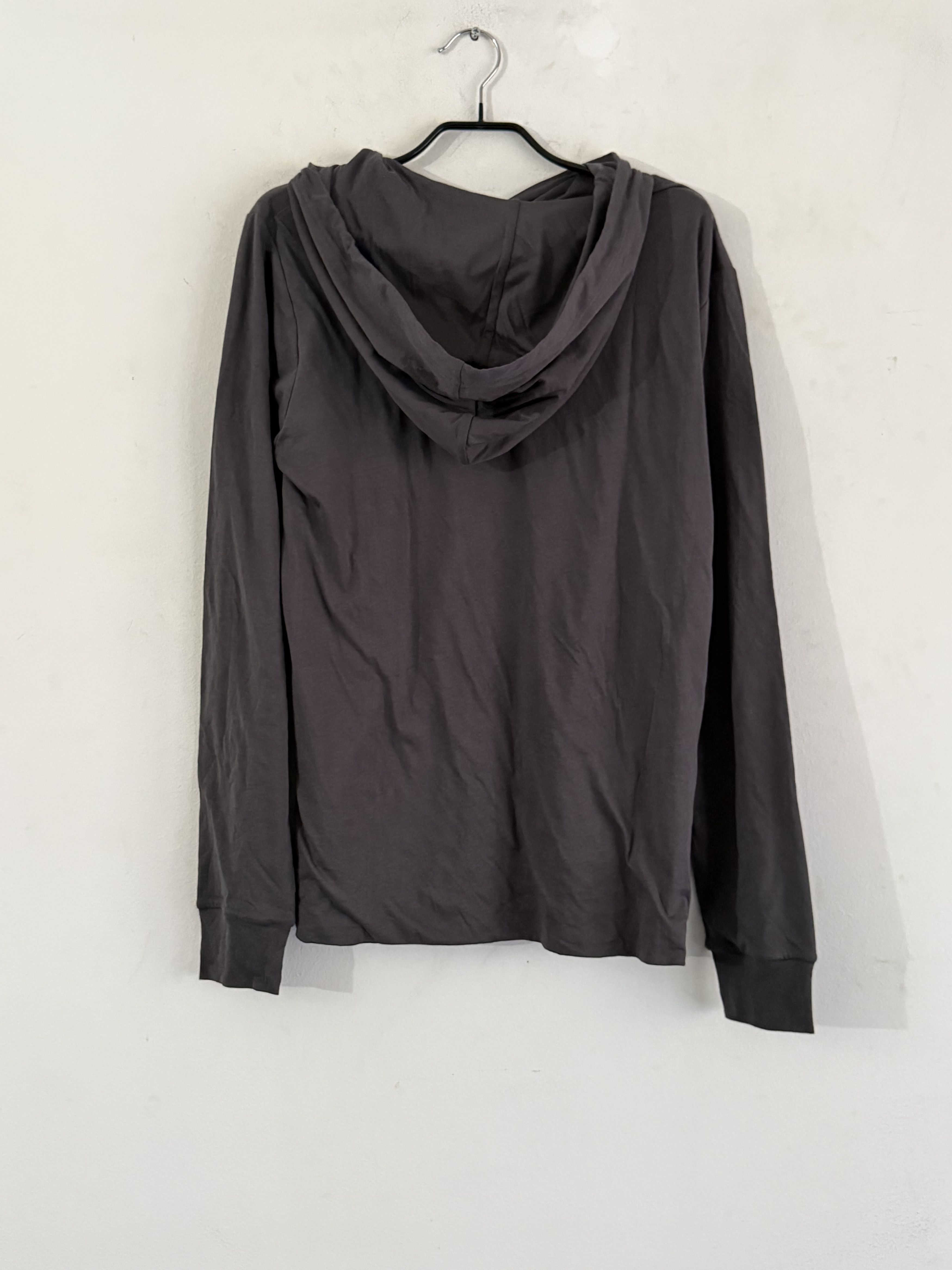 Dries Van Noten Gray Drawstring Hoodie Double Layer Size US L / EU 52-54 / 3 - 4 Thumbnail