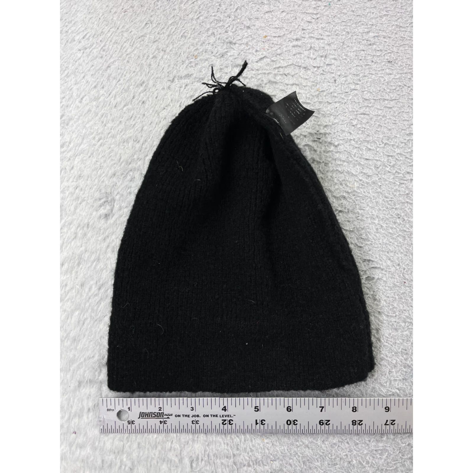 Vintage Unbranded Beanie Hat Knit One Size Black Lightweight Ski Mens Winter Casual Size ONE SIZE - 4 Thumbnail