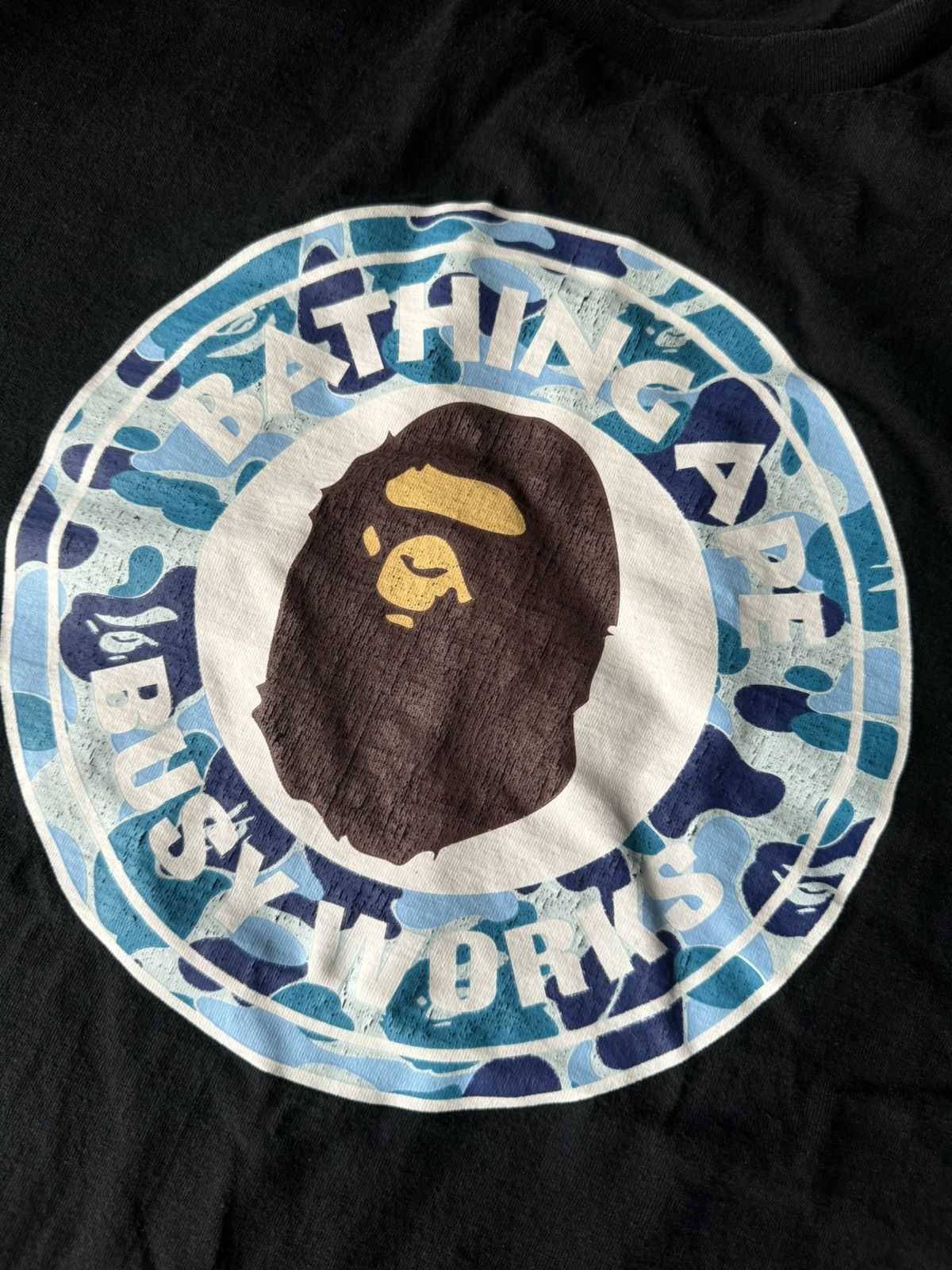 Bape ABC Camo Busy Works Tee Size US L / EU 52-54 / 3 - 2 Thumbnail