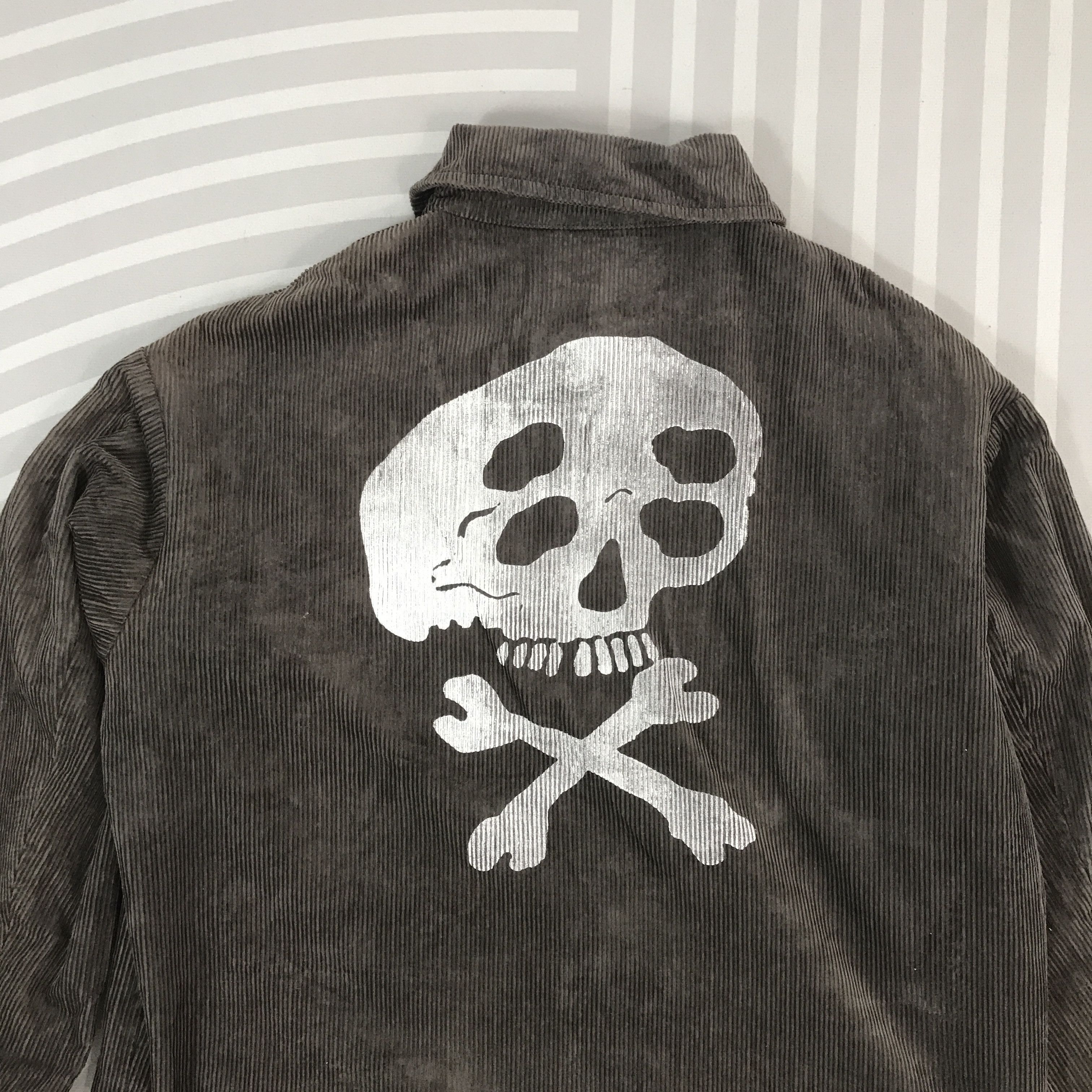 Other Vintage WYM Lidnm Zipper Corduroy Skull art Jacket Size US M / EU 48-50 / 2 - 4 Thumbnail