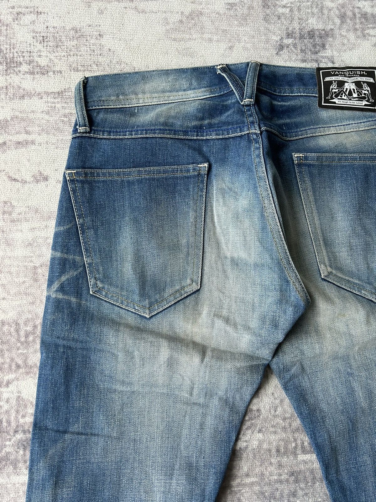 Vanquish Vanquish Distressed Punk Jeans Size US 30 / EU 46 - 13 Thumbnail