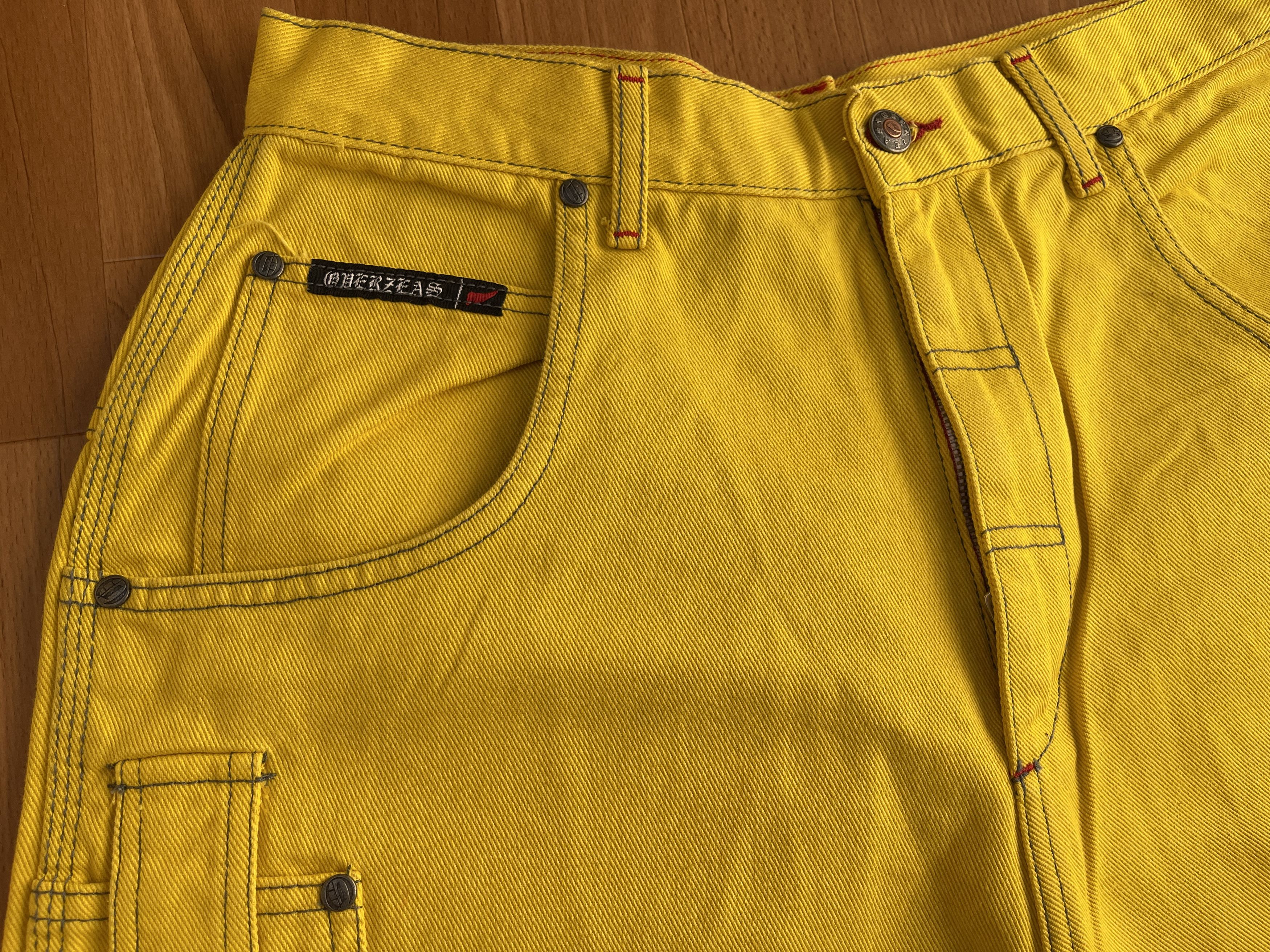 Other Overseas jeans shorts, vintage denim hip hop, 90s, size W 32 Size US 32 / EU 48 - 12 Thumbnail