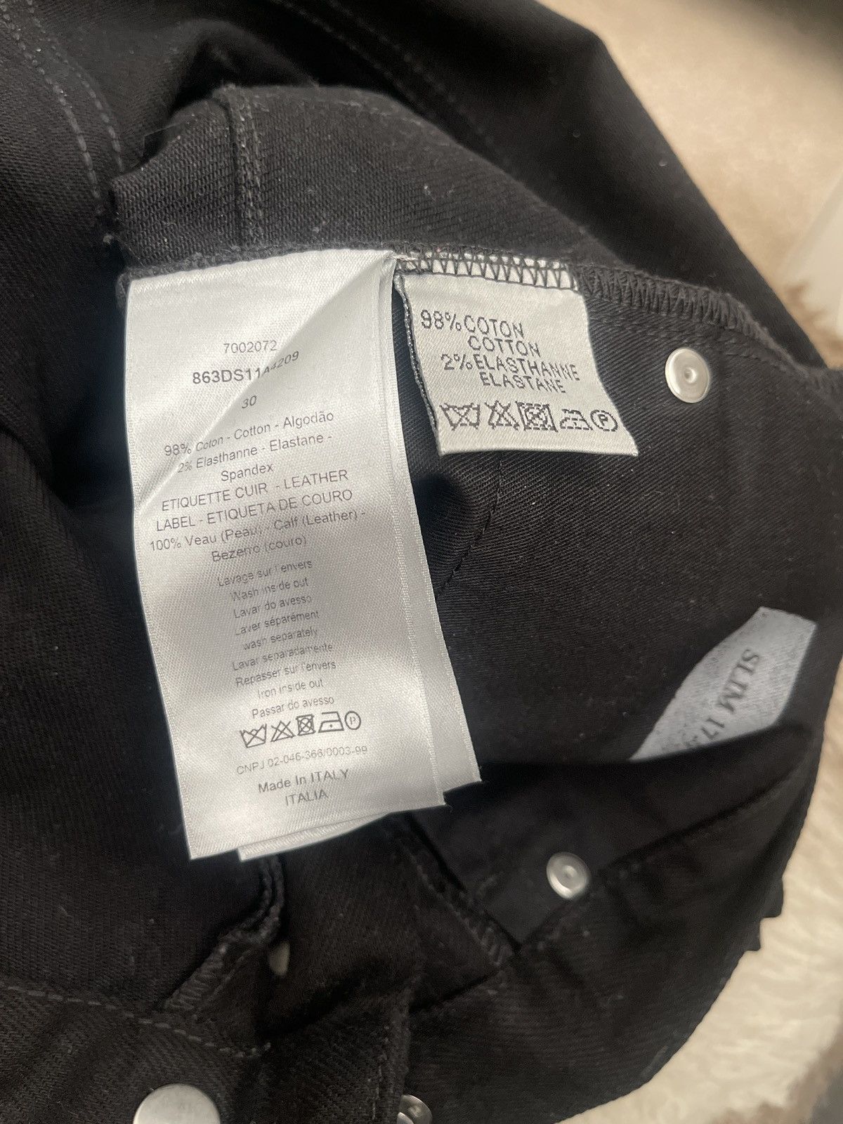 Dior Dior men’s Jeans Size US 30 / EU 46 - 14 Thumbnail