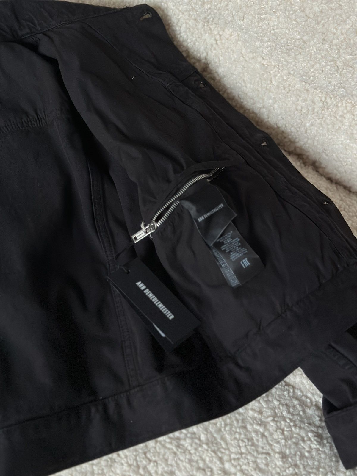 Ann Demeulemeester Ann Demeulemeester Micro Fit Denim Jacket Size XS / US 0-2 / IT 36-38 - 8 Thumbnail